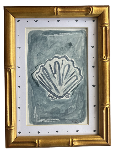 Blue Scallop Portrait
