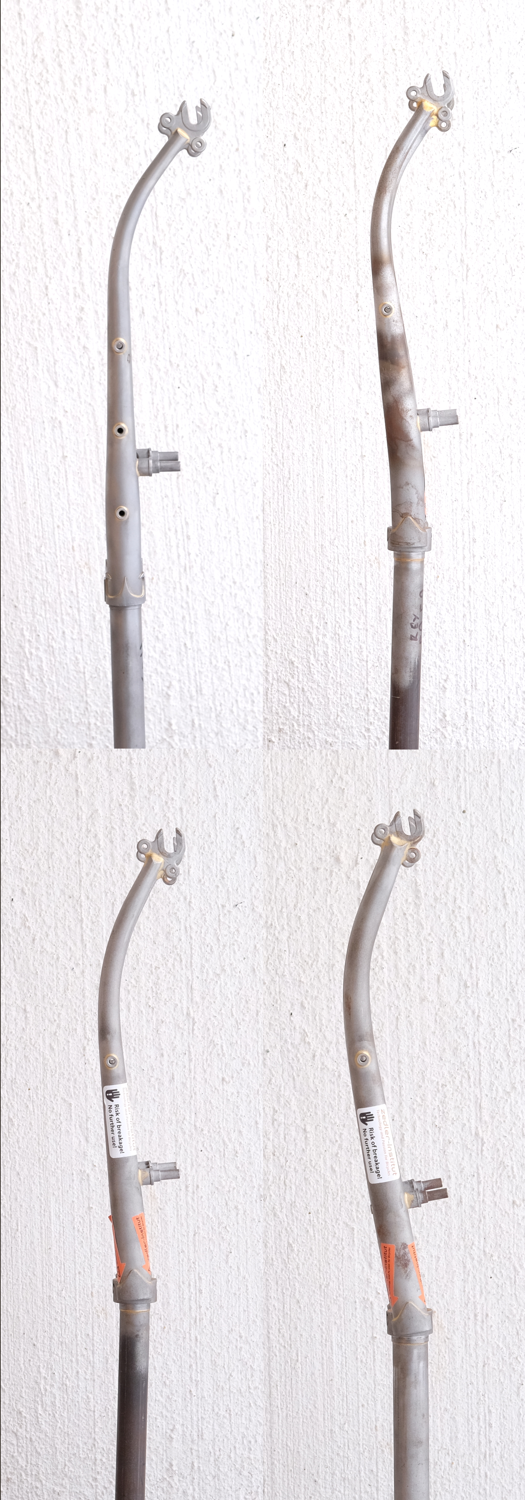 steel bicycle fork comparison with columbus and reynolds 853