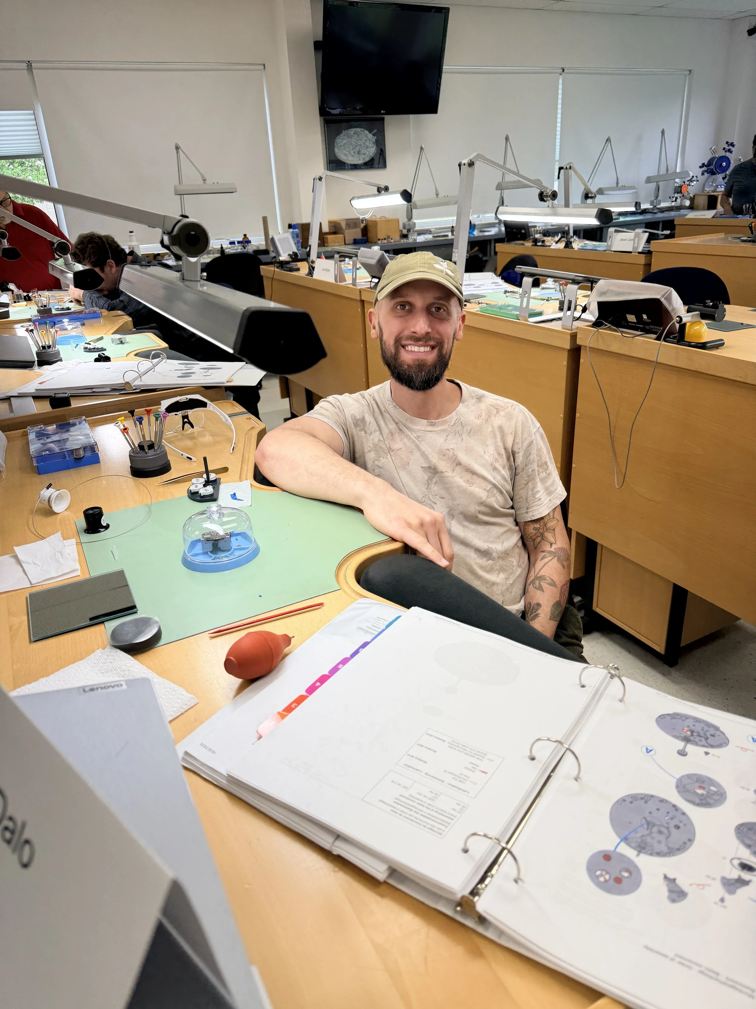 First Trip to Watchmaking School