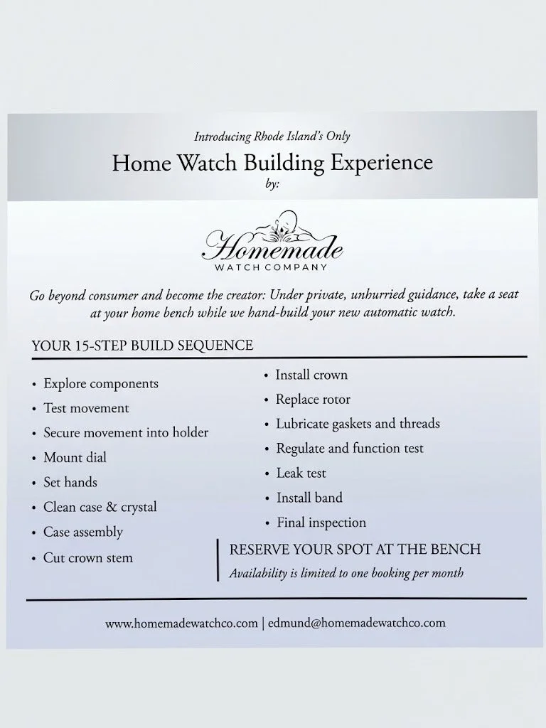 Home Watch-Building Experience | Ocean State of Mind