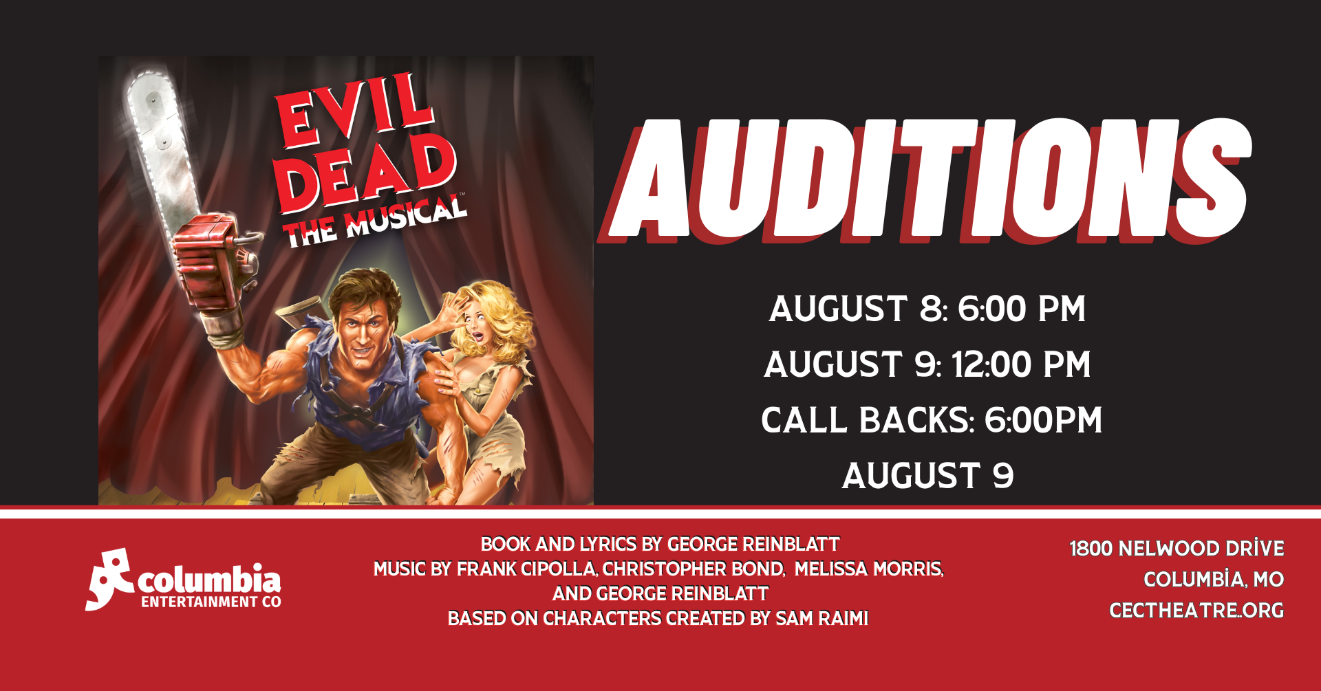 Auditions - Evil Dead the Musical