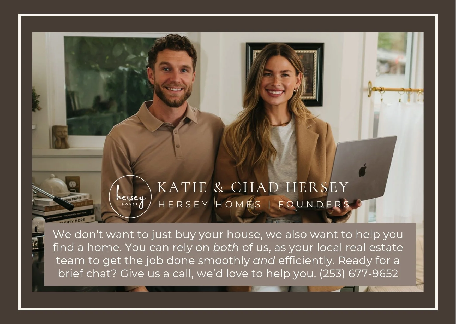 Custom Inquiry Cards for Door Knocking (Front)