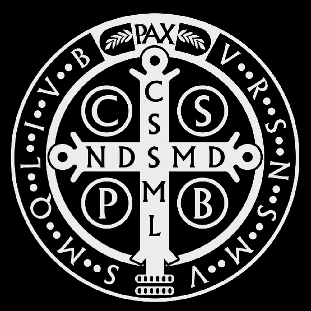 Medal of Saint Benedict, one of the most well-known sacramental symbols in the Catholic tradition. It is associated with protection, prayer, and the rejection of evil.