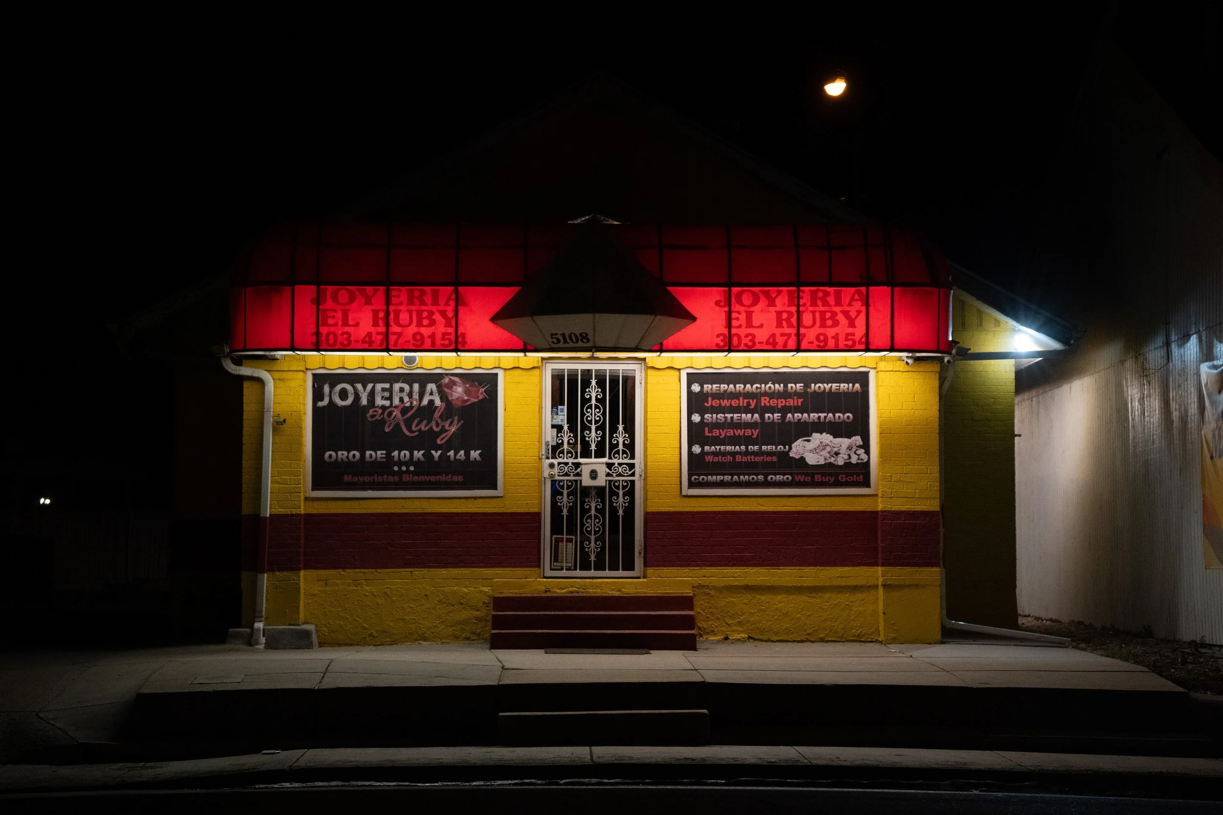 Jewelry store facade, Denver, CO