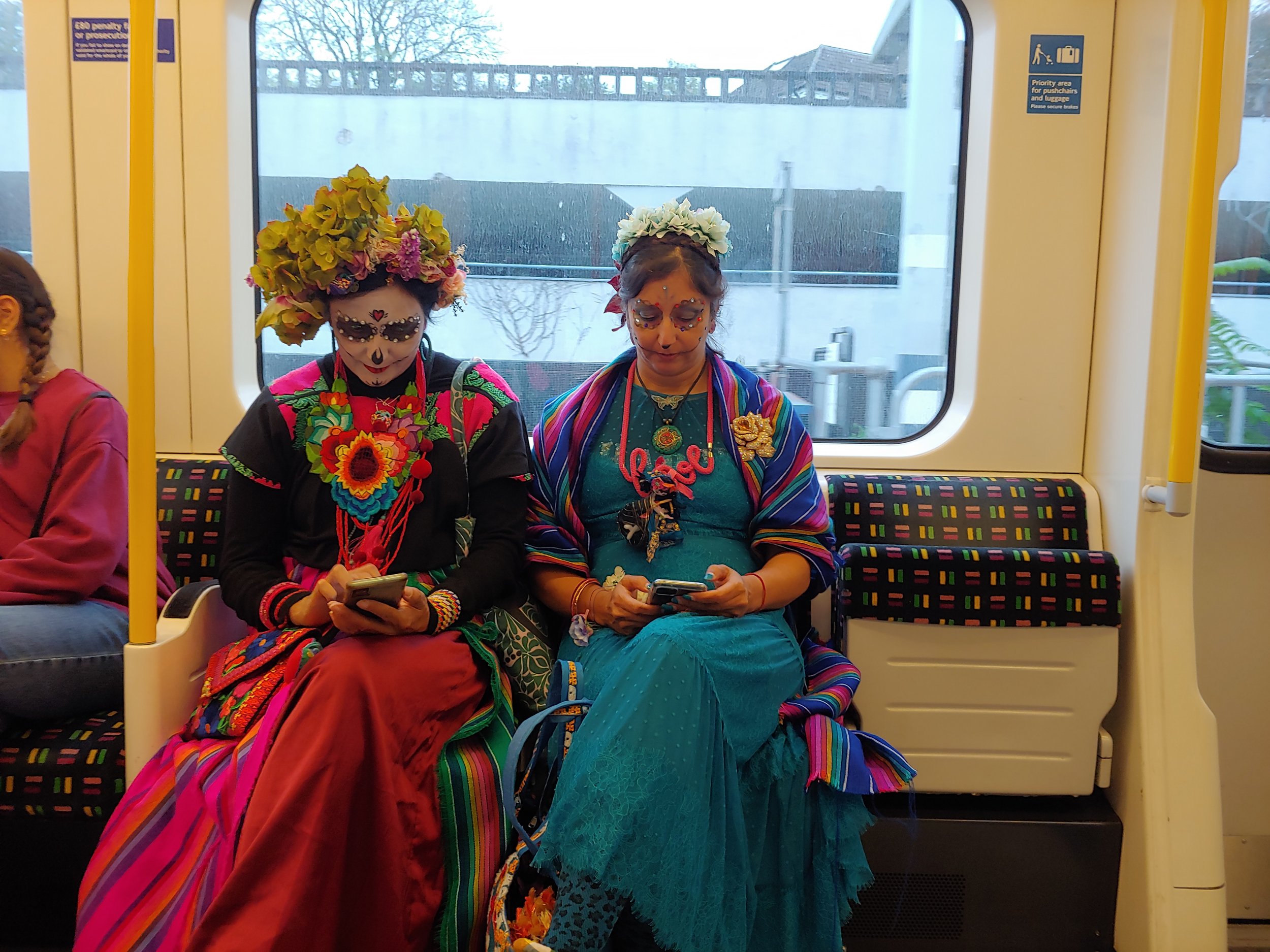 Día de los Muertos, London Overground, London, UK