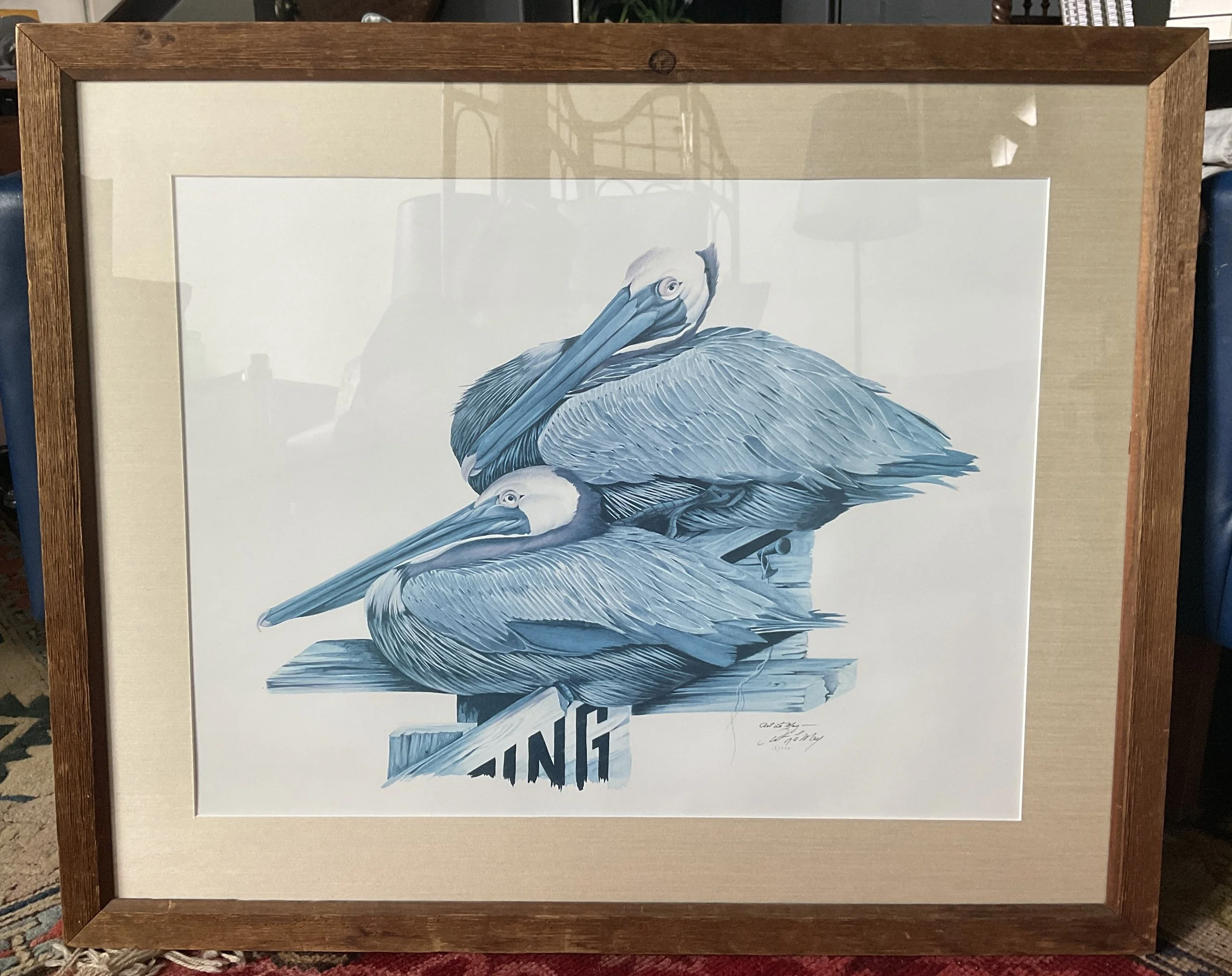 Limited Edition Art LaMay Pelican Print “Looking Pretty” (19/1000)