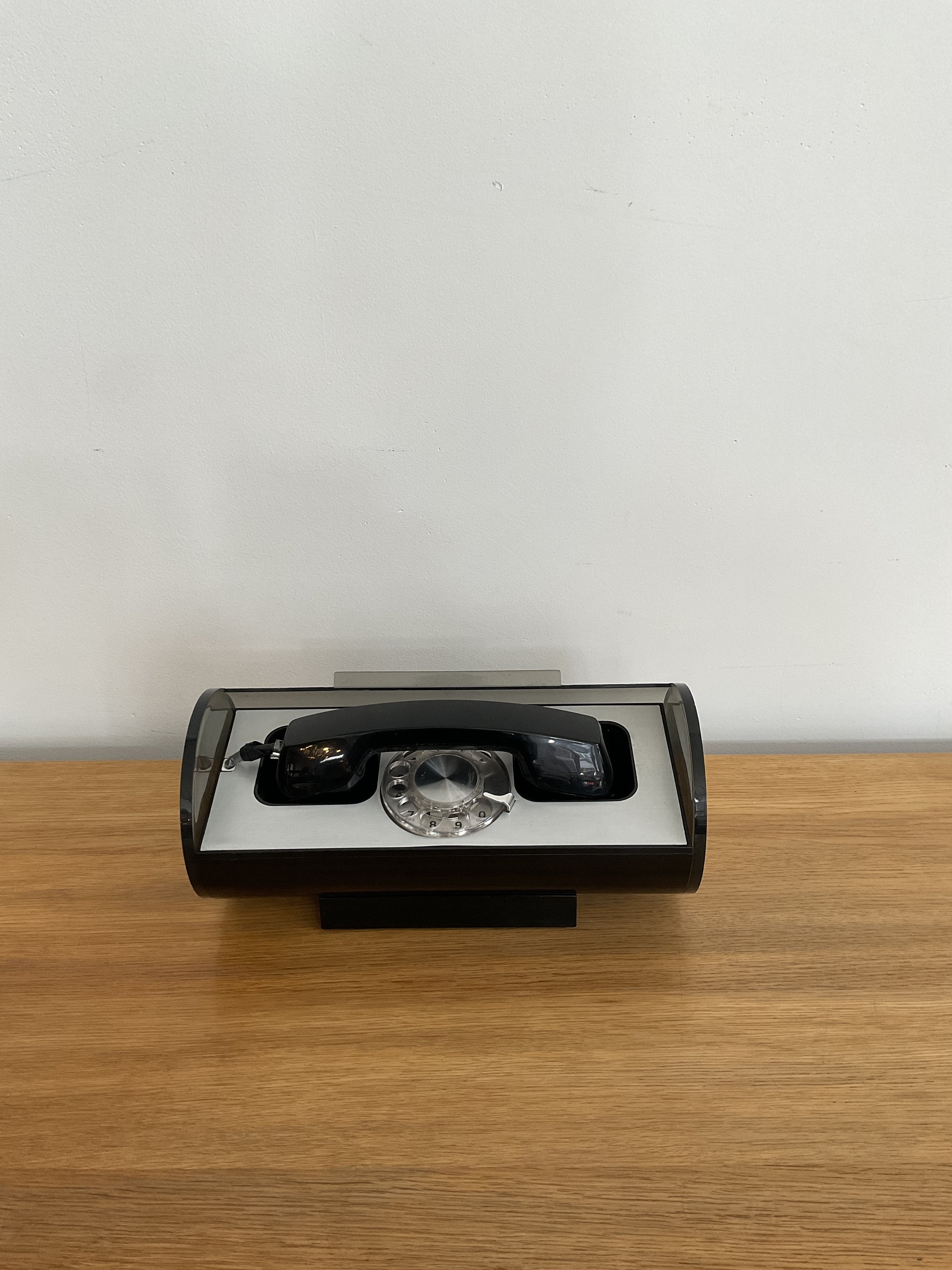 Vintage Roll-Top Telephone