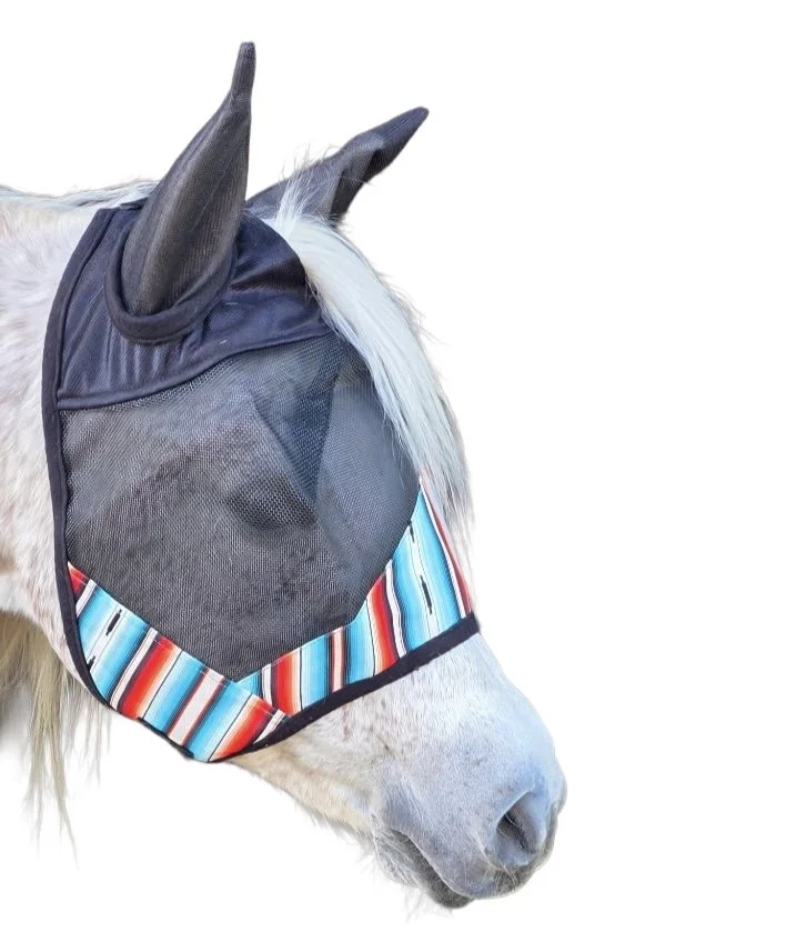 Showman - Fly Mask with Ears (Serape Southwest Print)