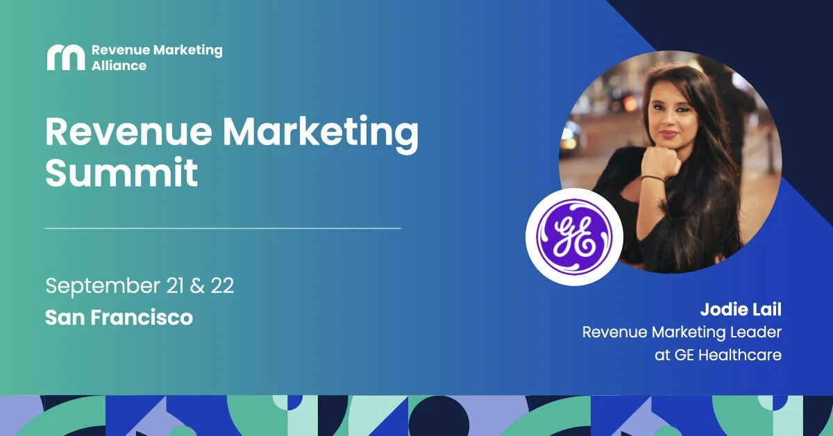 Jodie Lail speaker at revenue marketing summit