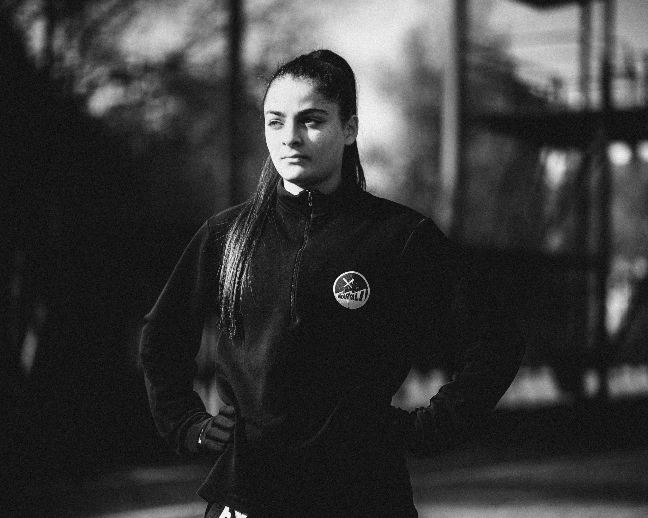 Natia Tsetskhladze. Last training session before the cup final, 6 December 2025.