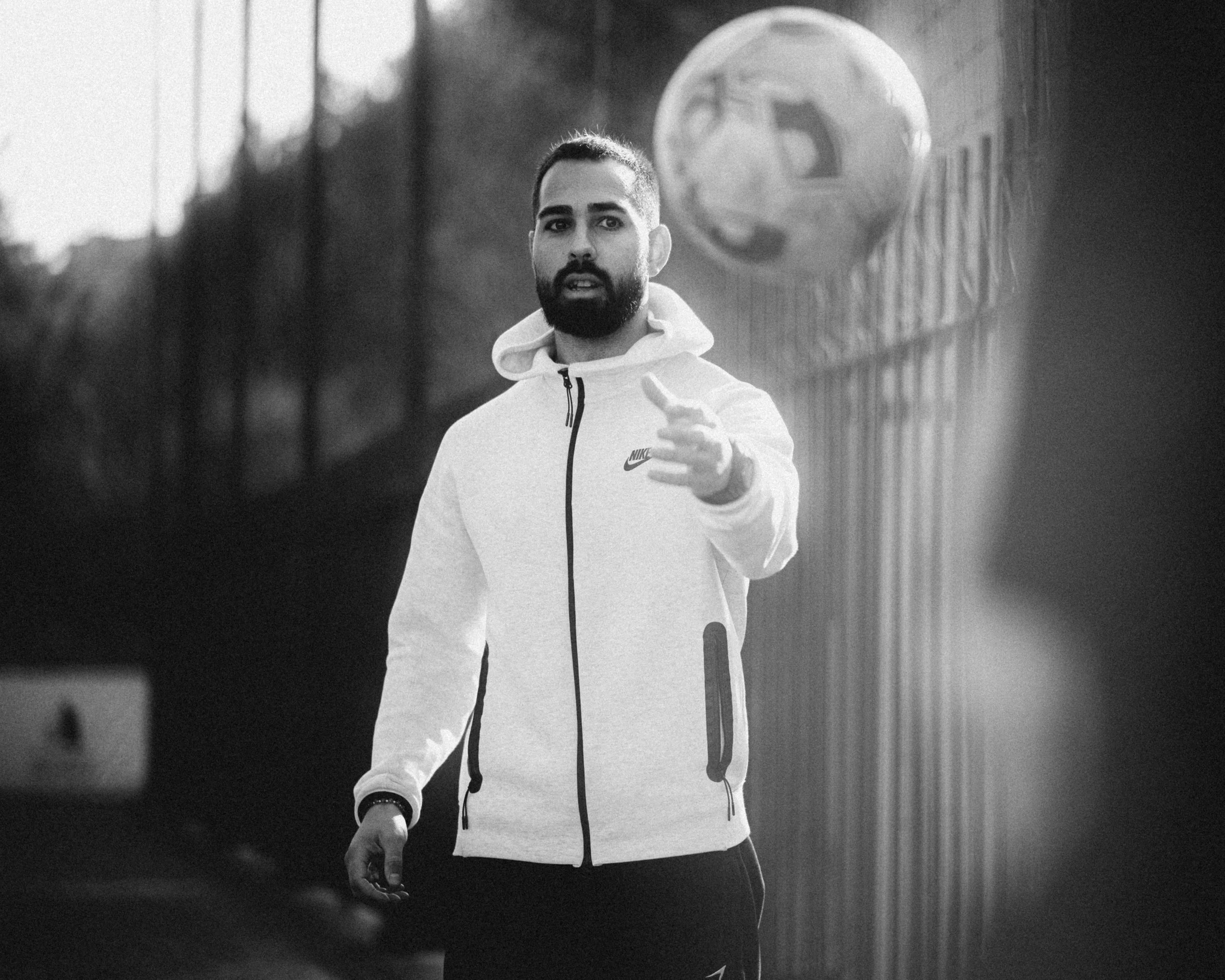 Demna Tsenguashvili, the head coach, getting the team ready for the cup final, the closing fixture of the 2025 season. 