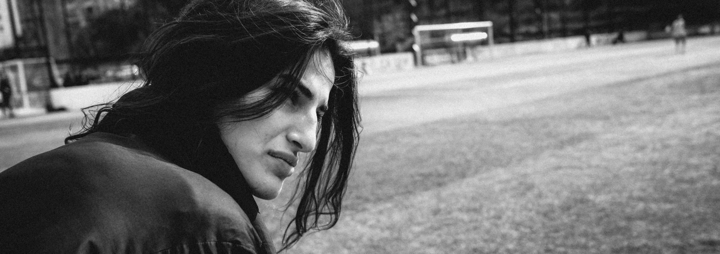 Ani Dzadzua still forced to watch her team from the stands. 