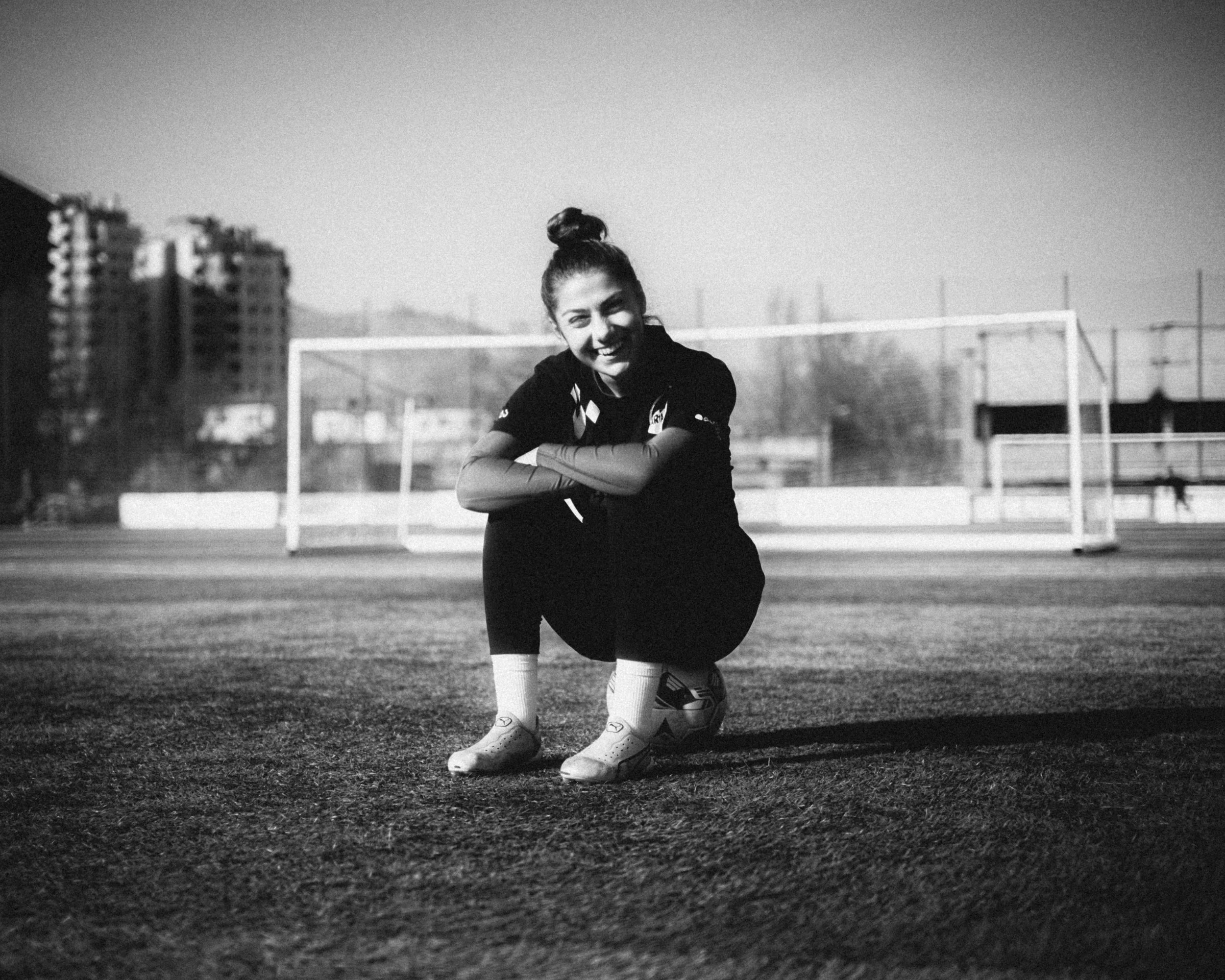 Lizi Kankia. Last training session before the cup final, 6 December 2025.