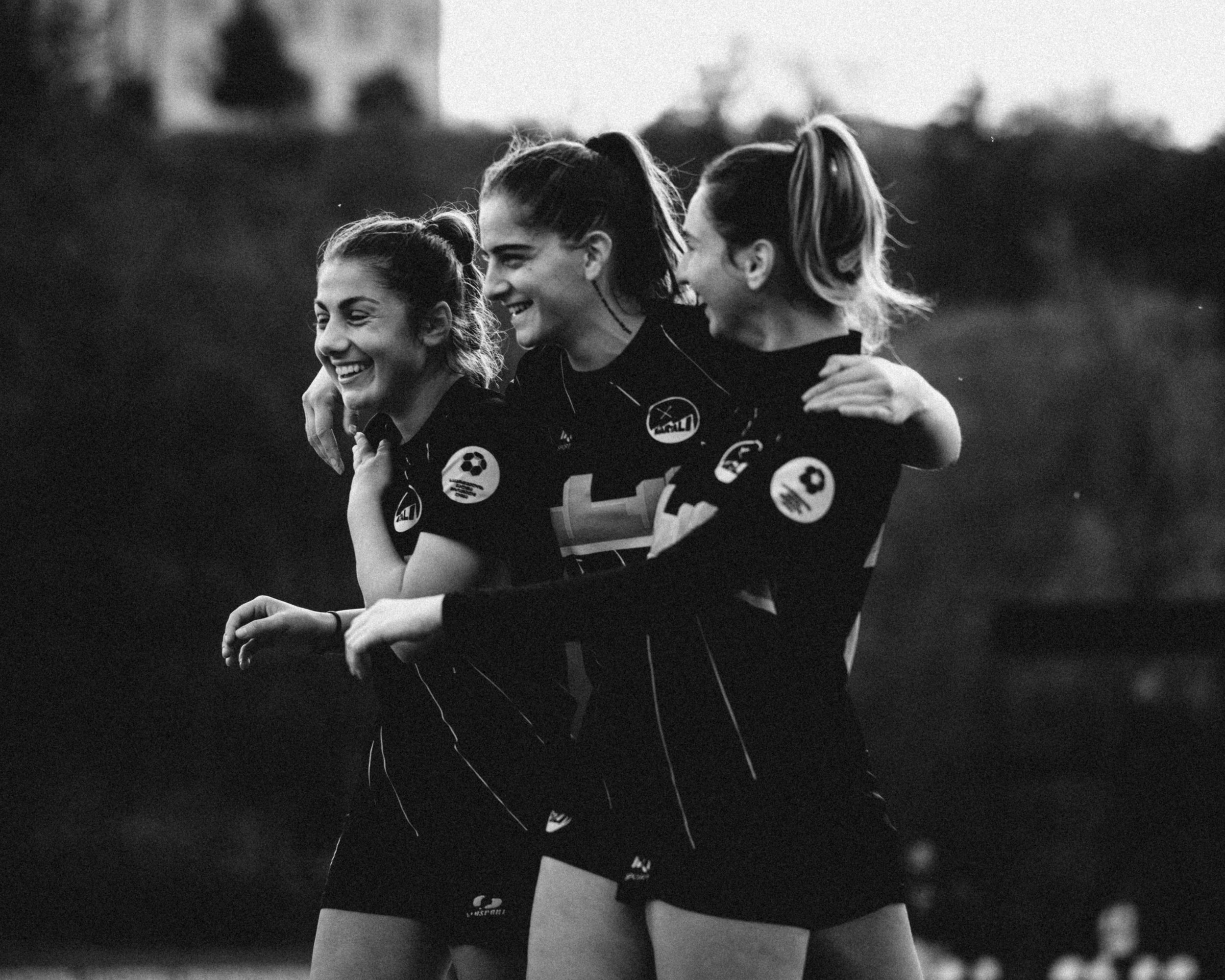 Lizi Kankia, Natela Tsotseria and Mariam Tsiskarishvili, after yet another home win.