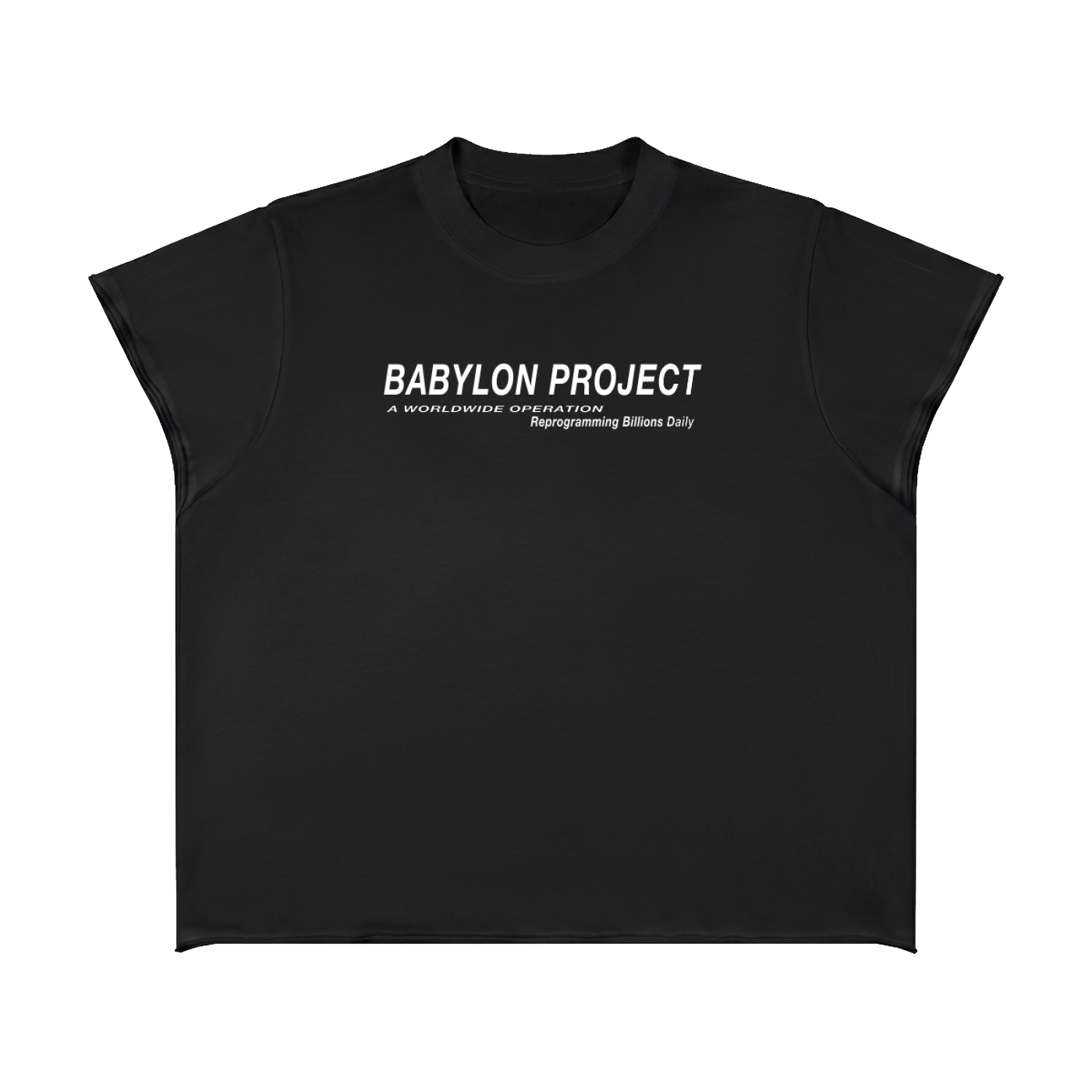 Swingers_Front Boxy Raw Edge T-Shirt.png