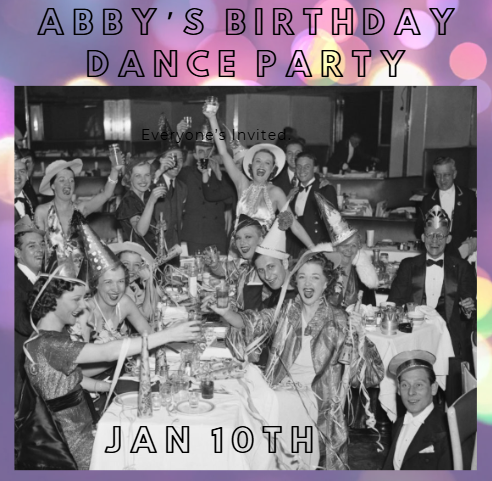 Abby's Birthday Dance Party