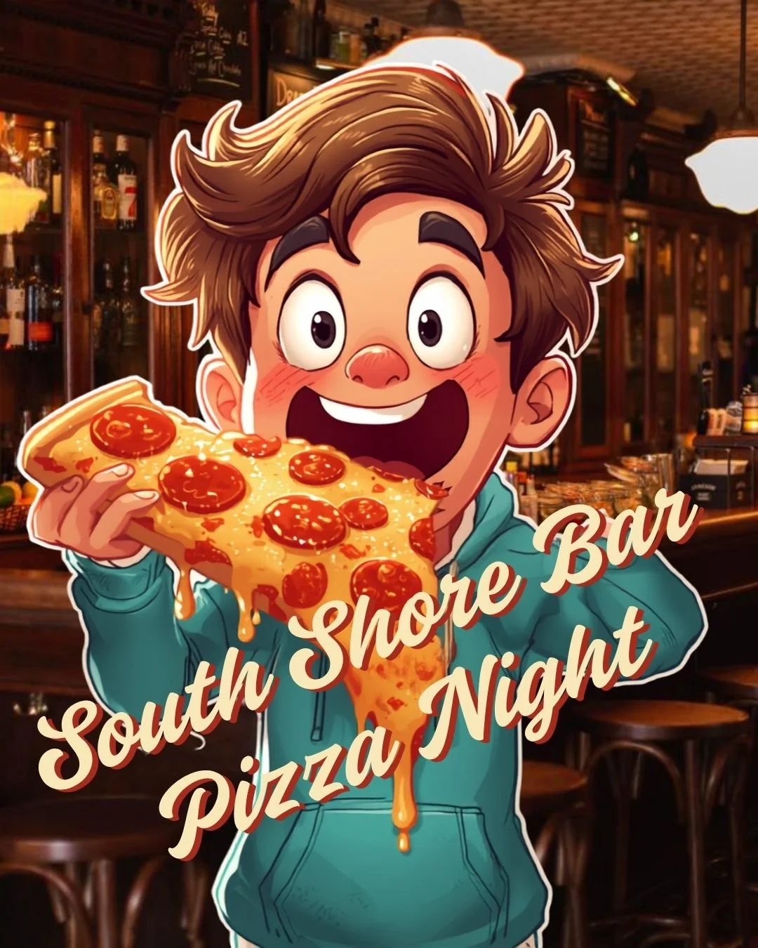 South Shore Bar Pizza Night 