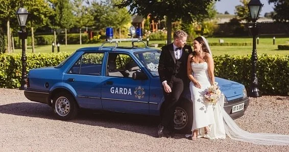 Some photos from Ellen &amp; Ciaran&rsquo;s big day at Darver Castle.
There was a strong Garda presence among the guests so the speeches were great craic and a super day was had by all :)

@ellenbattersby.94 

Venue @darver_castle 
Celebrant @thecele