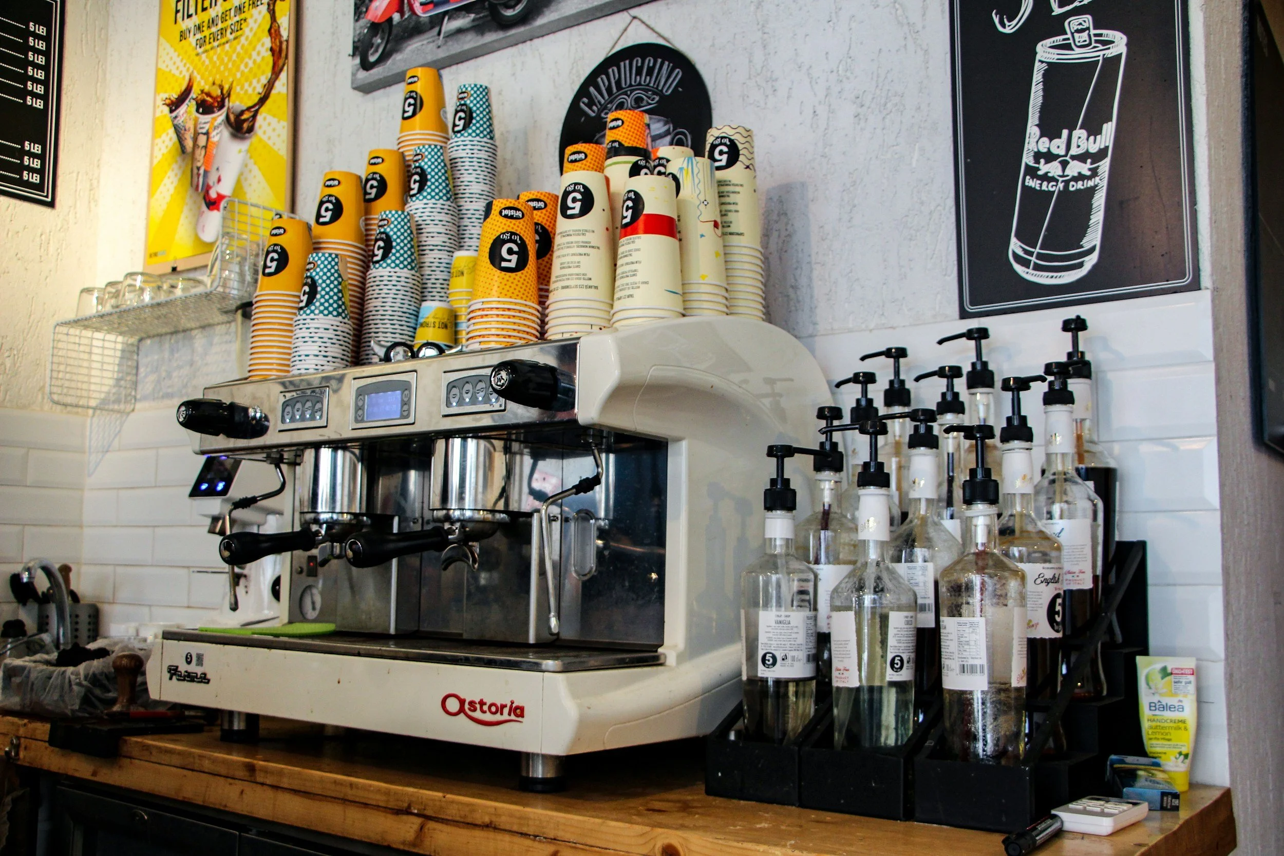 Syrups & Treats: A little sweetness to make every sip better.