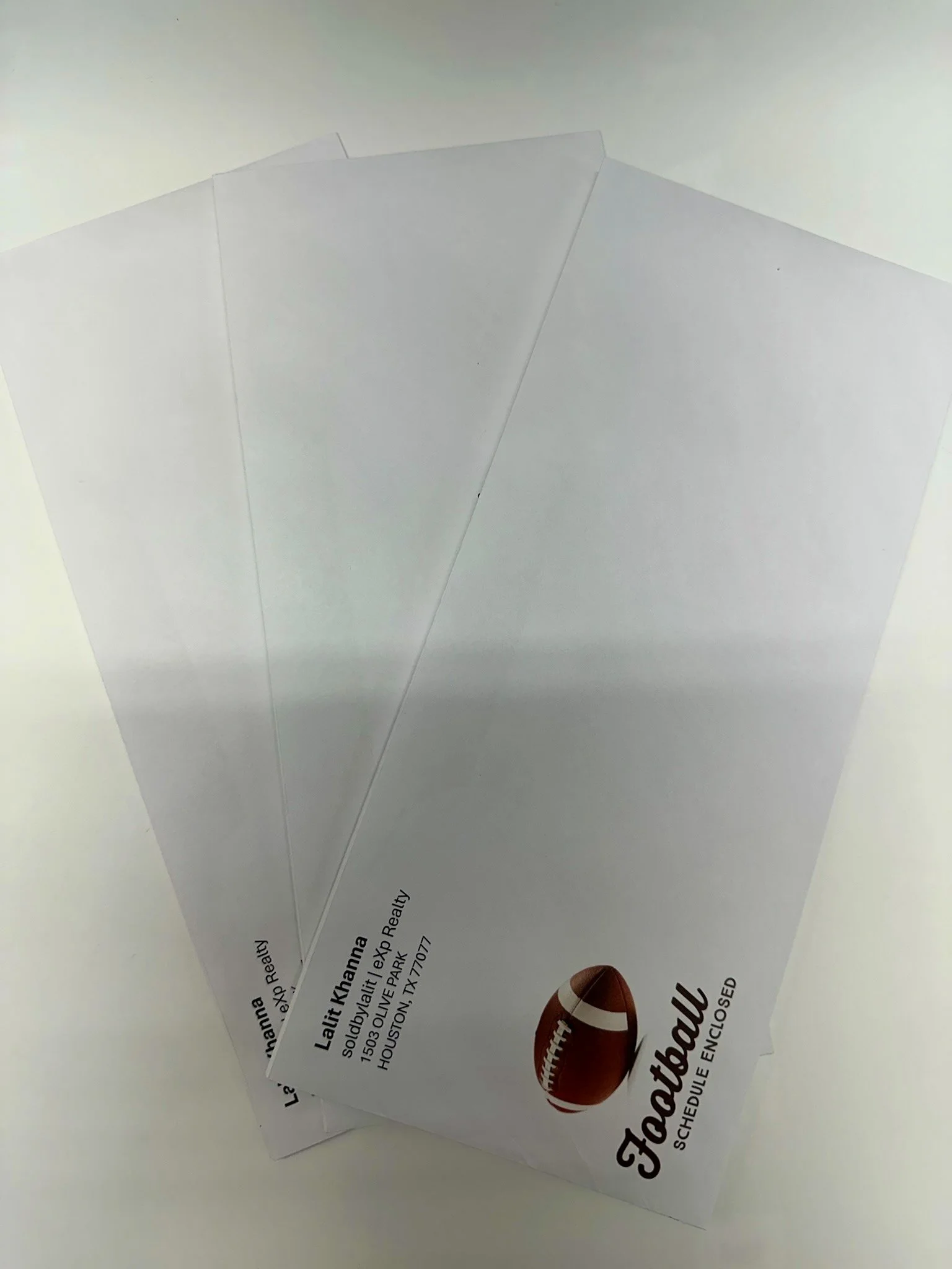 Custom printed mailers and envelopes in Houston, TX by Memorial Postal Center for professional business marketing and direct mail campaigns