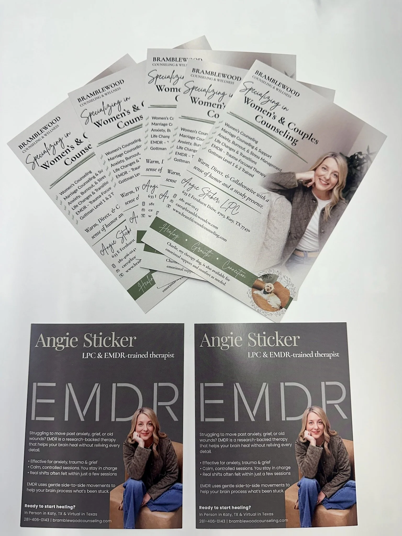 Professional real estate flyer printing in Houston by Memorial Postal Center for realtors, property listings, and marketing materials