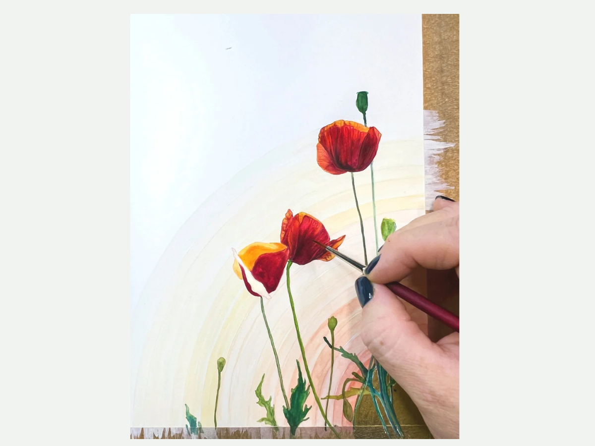 Wine and Watercolor