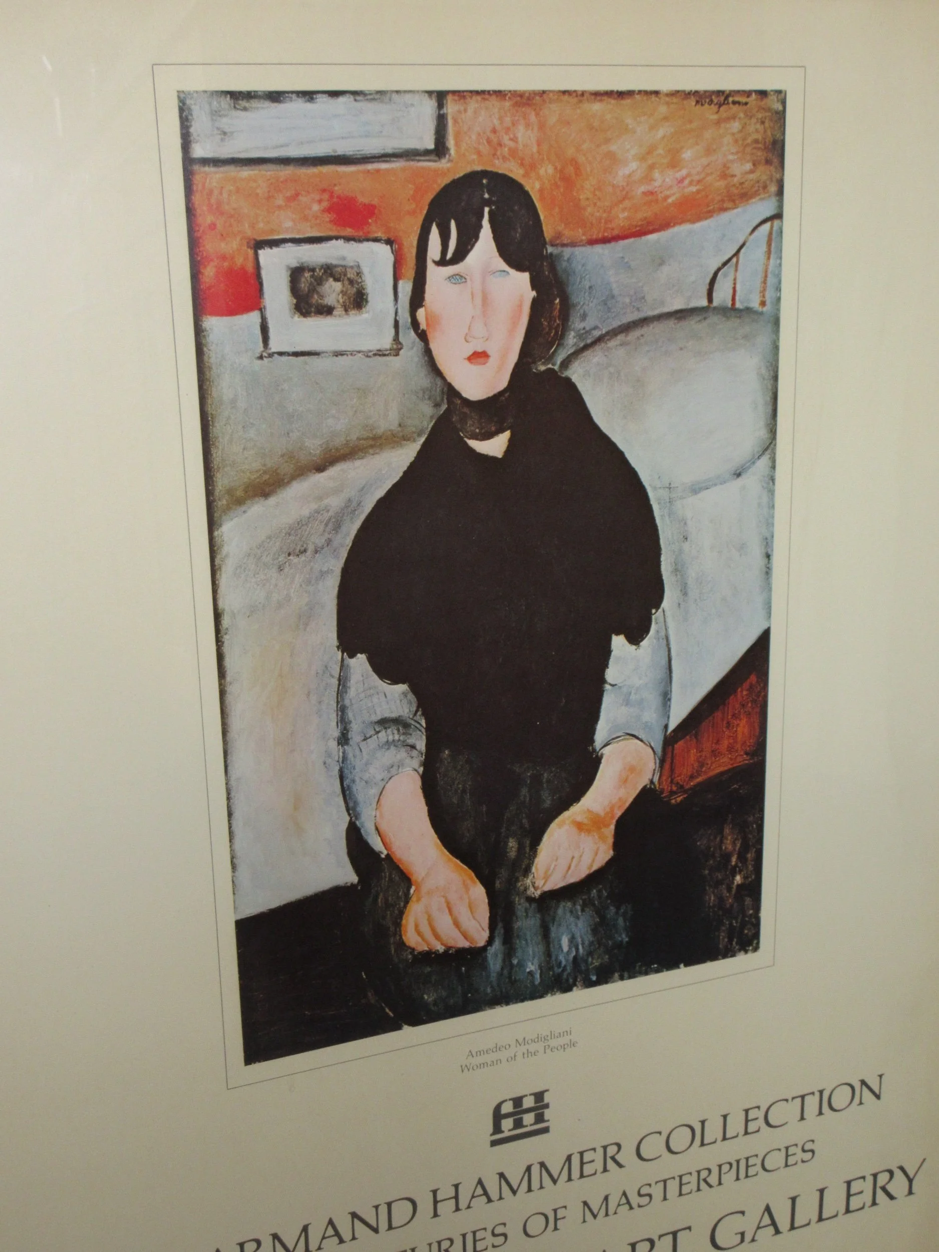 1978 Armand Hammer Collection Exhibition Poster - Albright-Knox Art Gallery