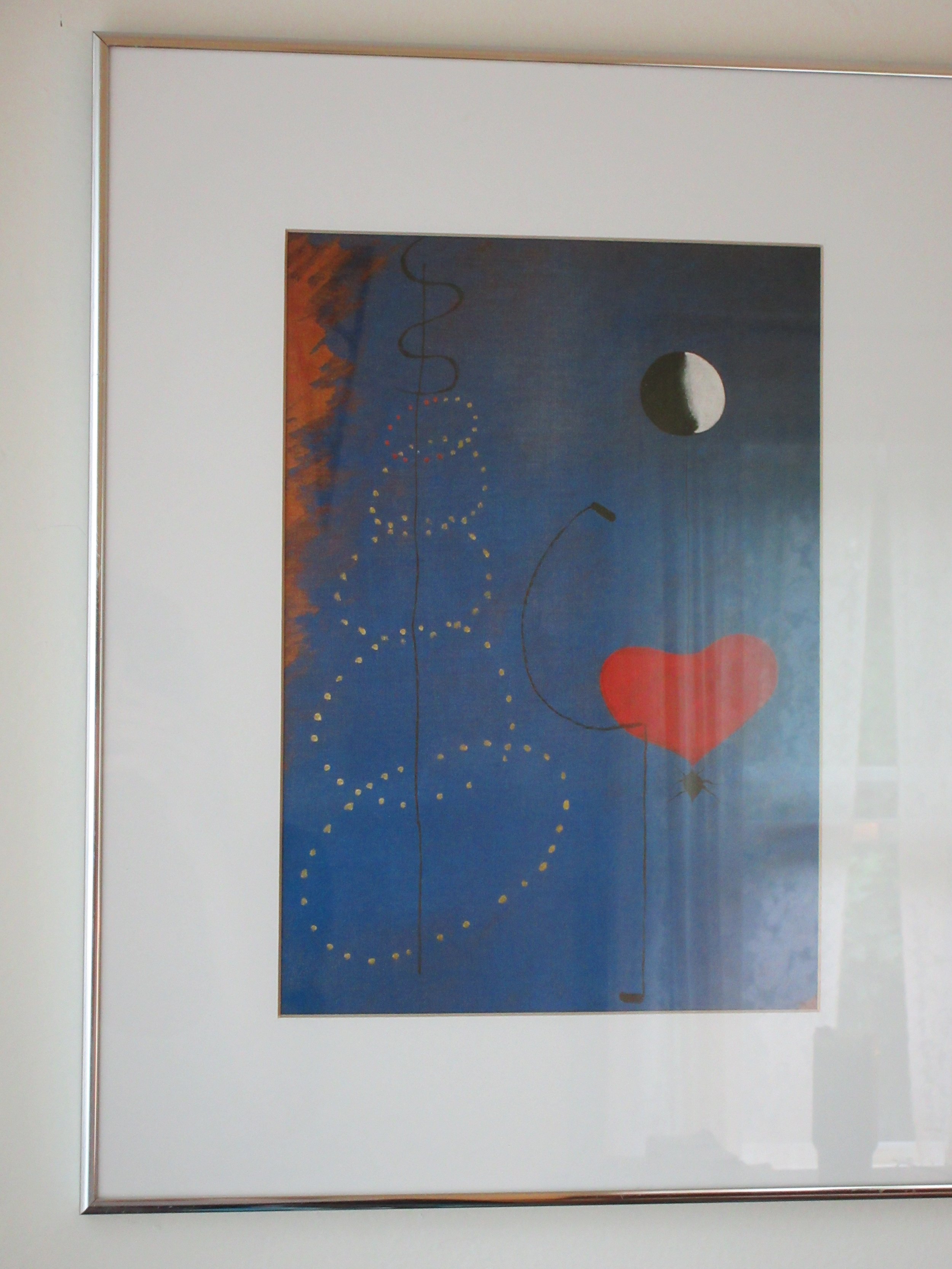 Joan Miró Framed Print