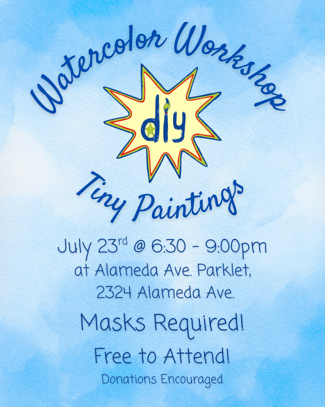 Watercolor Workshop: Tiny Paintings