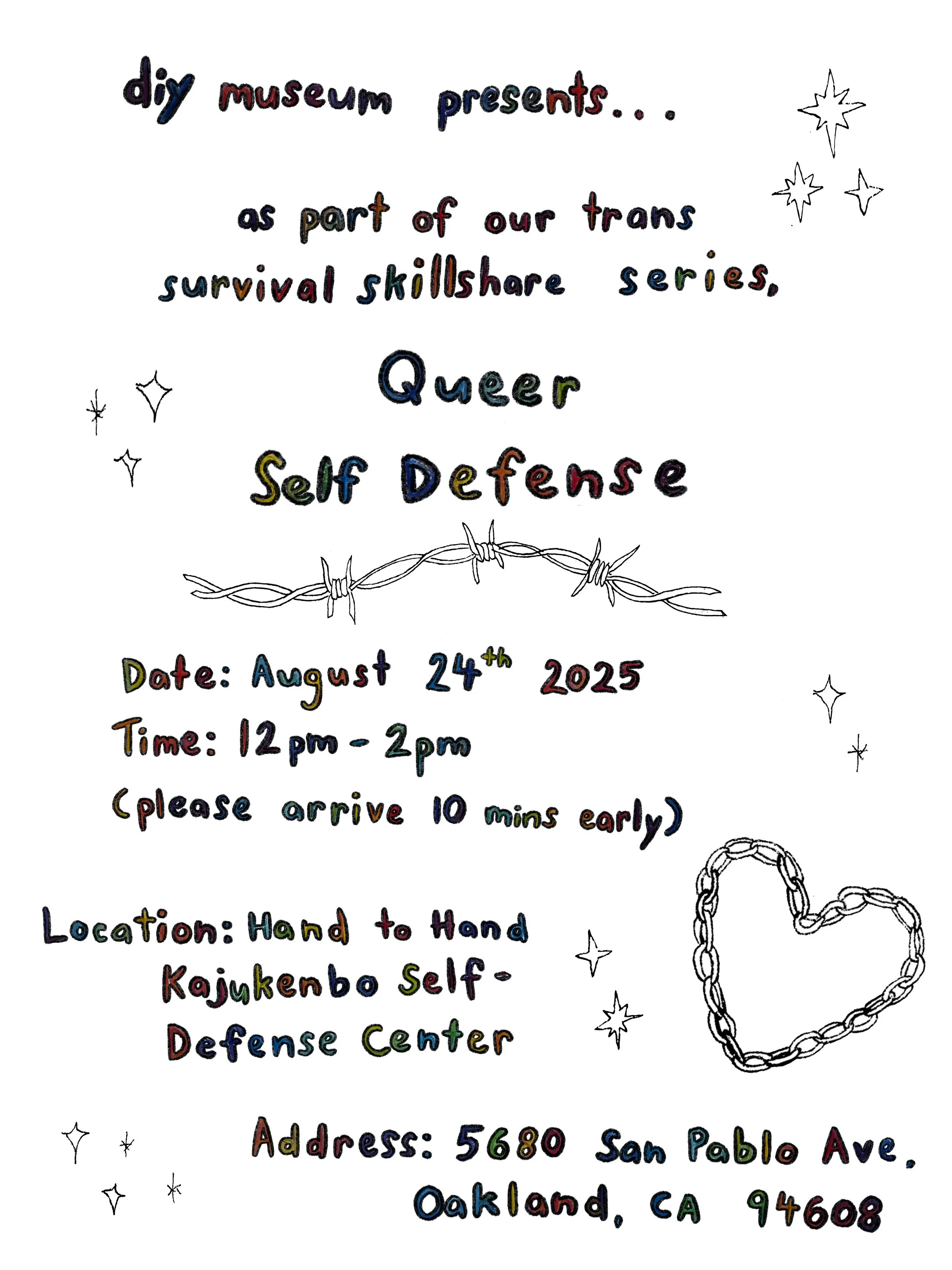 TSSSS: Queer Self Defense