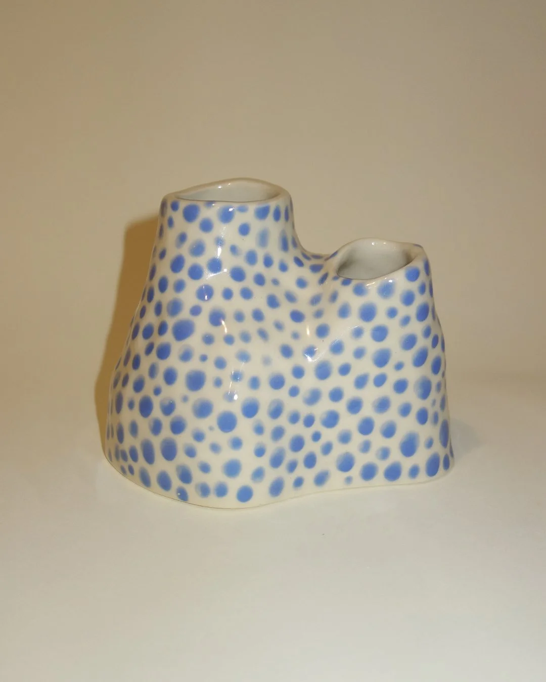 Dotted Double Vase