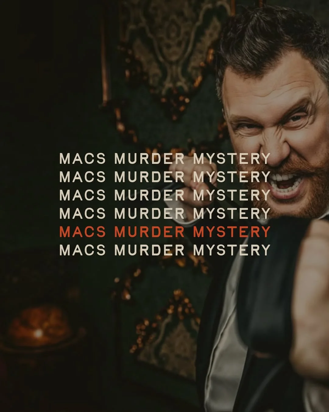 Darkness descends. A killer lurks. Can you unmask them in time?

Mac&rsquo;s Murder Mystery
Tuesday 28th October | 6:30PM

Limited tickets available. Dare to join us&hellip;

Link in bio🔥