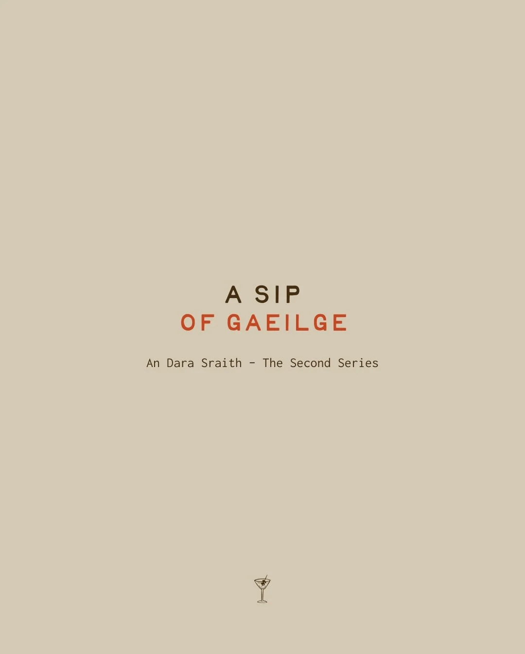 Learn the phrases every bar-goer should know&hellip;

Sl&aacute;inte = Cheers 🥂 
Go raibh maith agat = Thank you 🙏 
C&eacute;ad m&iacute;le f&aacute;ilte = A hundred thousand welcomes 💛 

Say it, sip it, love it.