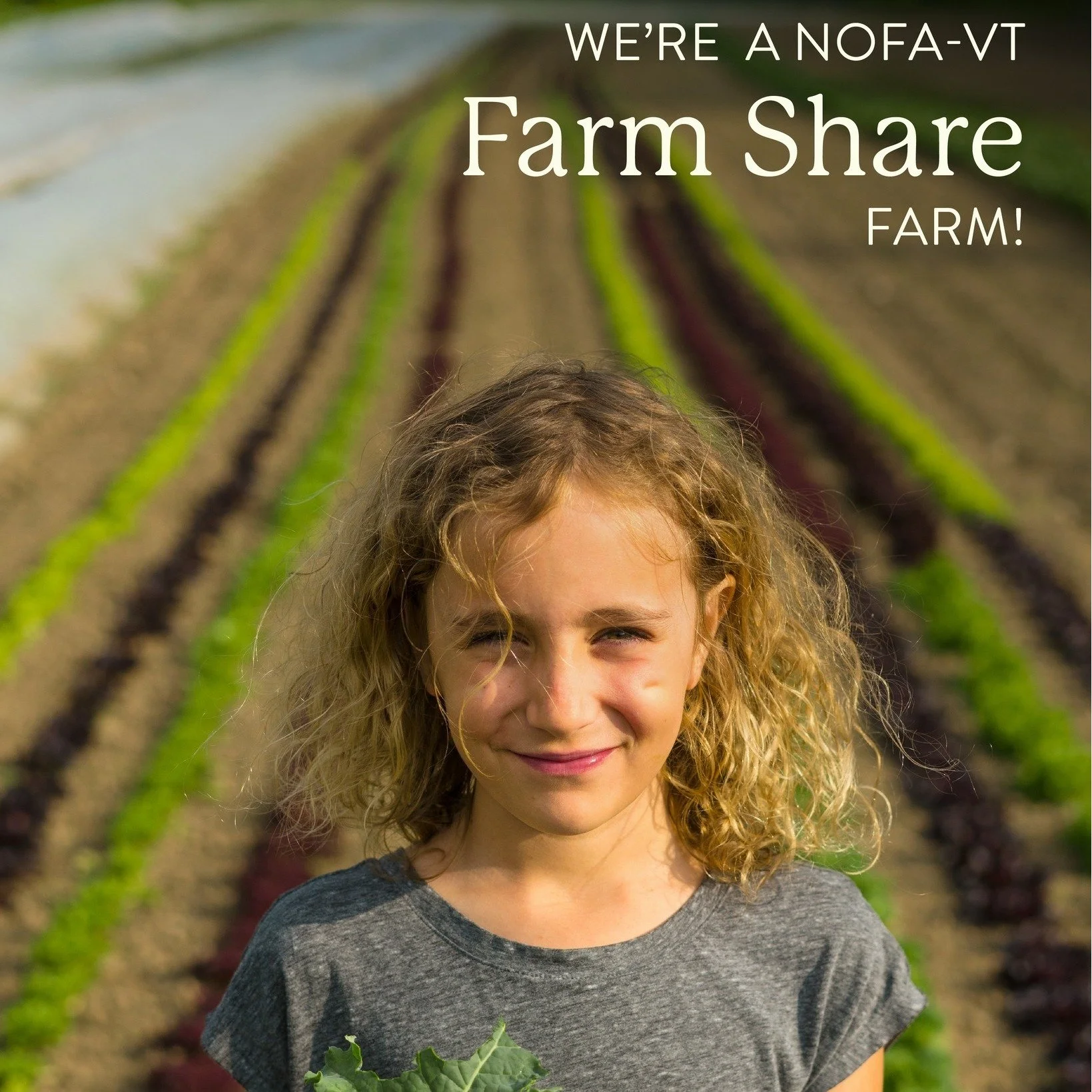 NOFA-VT&rsquo;s Farm Share program reduces the cost of a local CSA for folks in need of financial assistance and we are proud to be a participating farm.

If you or someone you know would like one of our CSAs but are struggling to afford it, the Farm