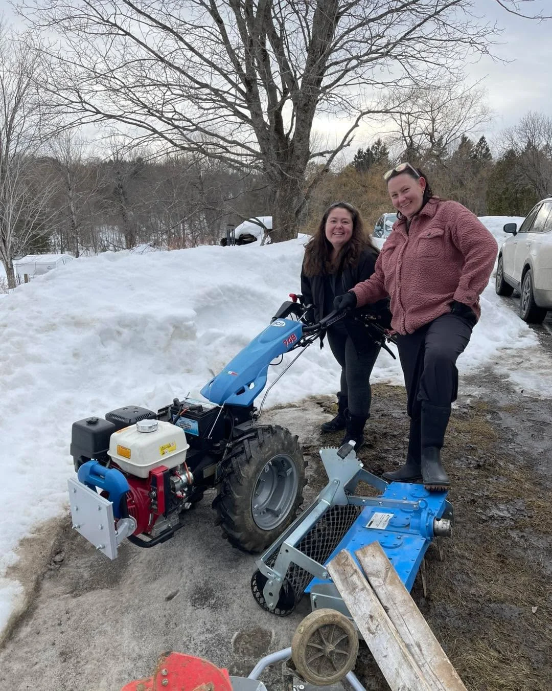 The farmer, the farmer&rsquo;s friend, and what is soon to become this season&rsquo;s MVP. This BCS two wheeled tractor will save us so much time prepping and turning over beds. Among many other farming tasks!

#gamechanger #marketgarden #marketgarde