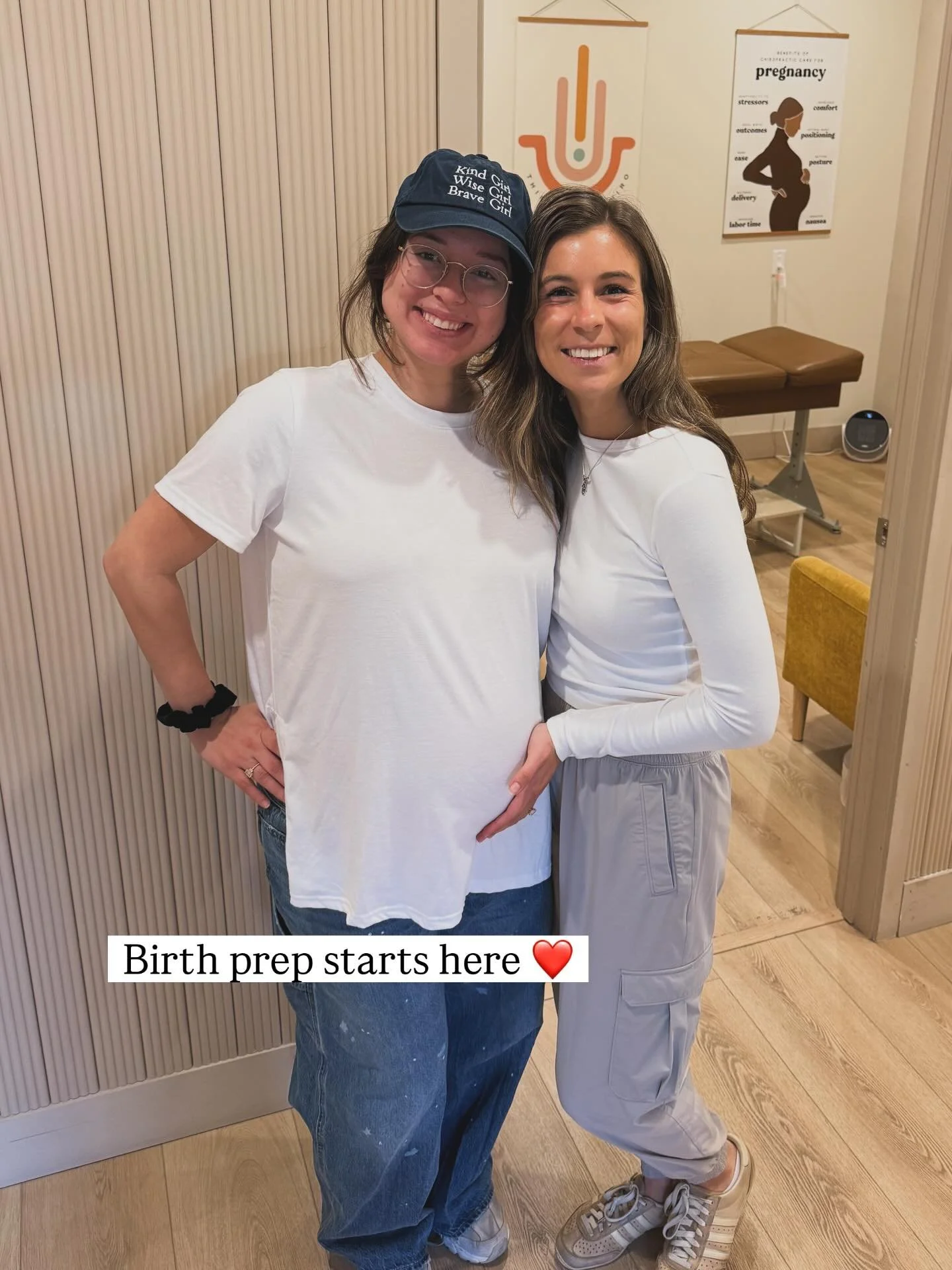 If you&rsquo;re pregnant and not seeing a Webster certified chiropractor &mdash; this is your sign. 🤍

Most moms at first come in for the aches and pains. The round ligament pain, the pelvic pressure, the sciatica that won&rsquo;t quit.
But what we&