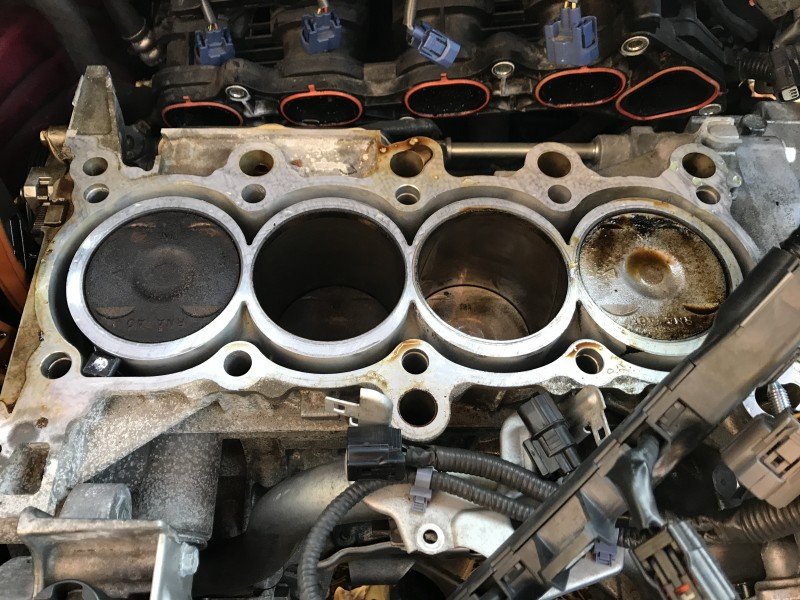 Engine-where-new-head-gasket-is-being-installed-at-American-Import-Auto-Repair.jpg