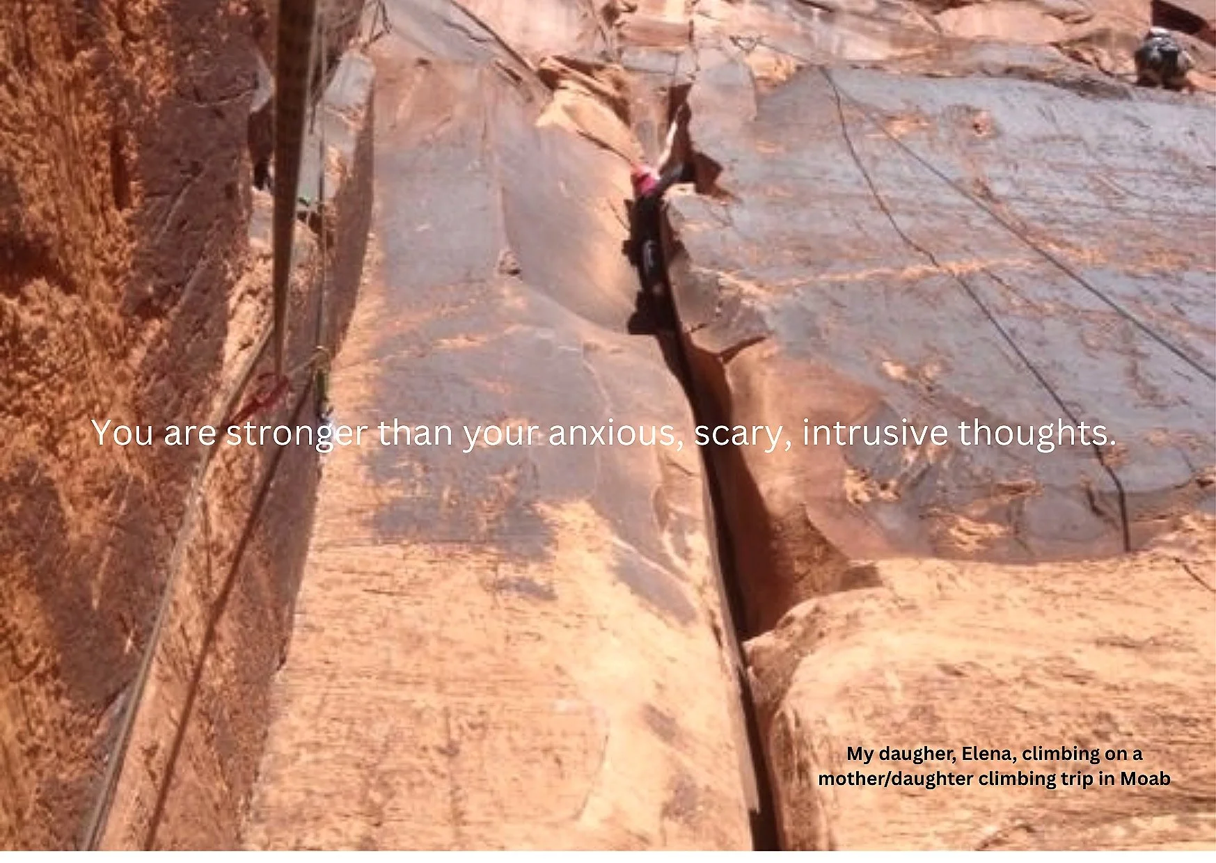 You are stronger than your anxious, scary, intrusive thoughts