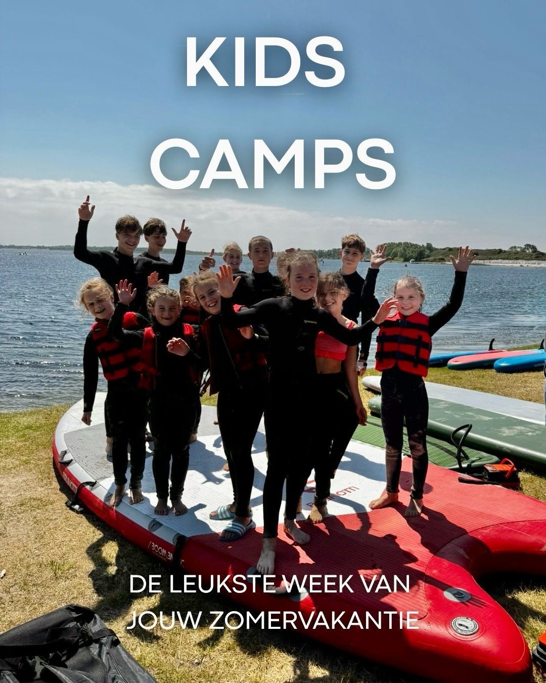 Beleef de leukste week van jouw zomervakantie! ☀️
Ontdek de wereld van strand en watersport met leeftijdsgenoten🌊
&bull; Juli &amp; Augustus
&bull; 9:30 - 16:30
&bull; lunch inclusief
&bull; 6 t/m 12 jaar

Boek alvast het plekje voor jouw kids onlin