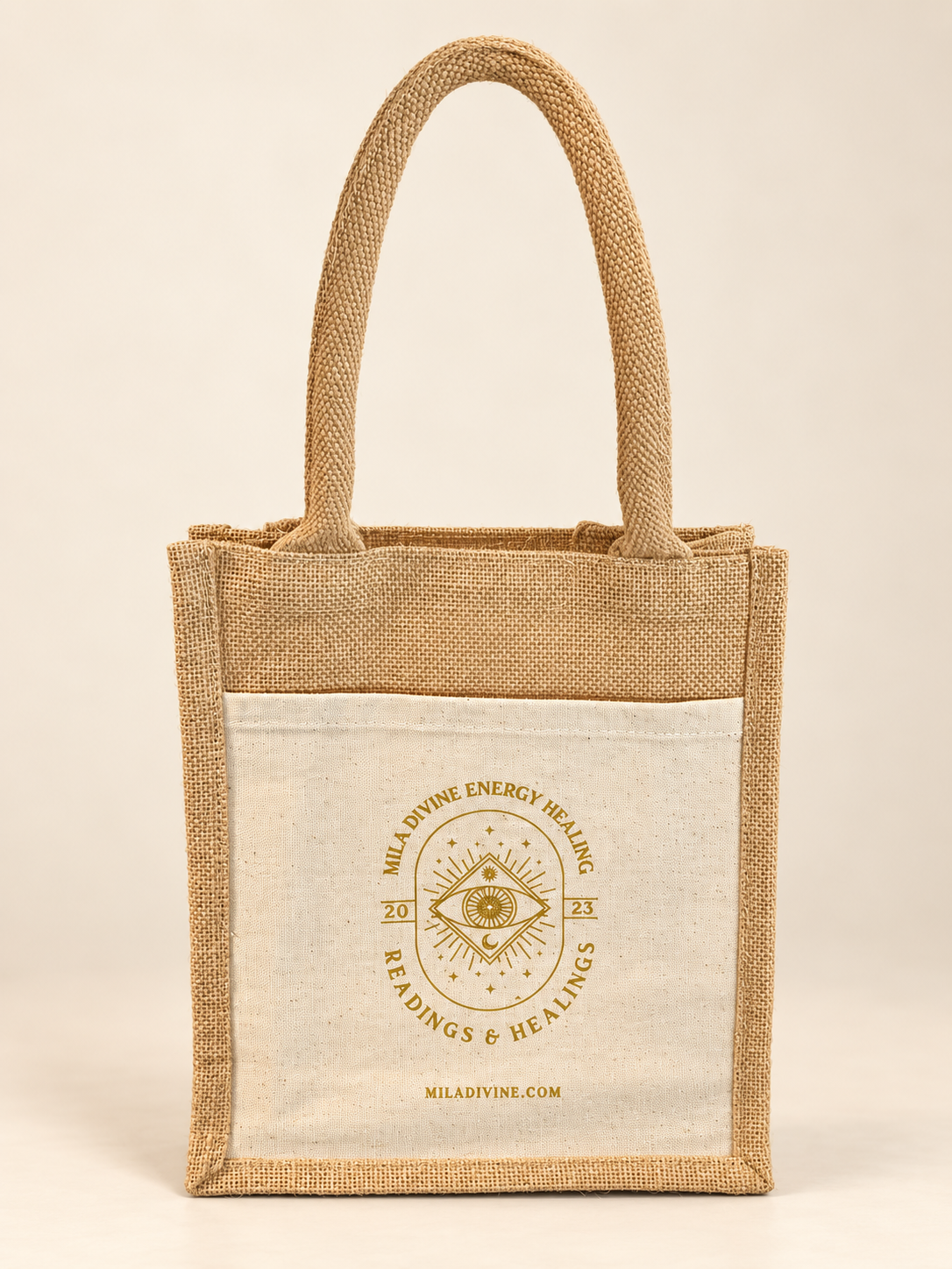 Mila Divine Reusable Jute Bag