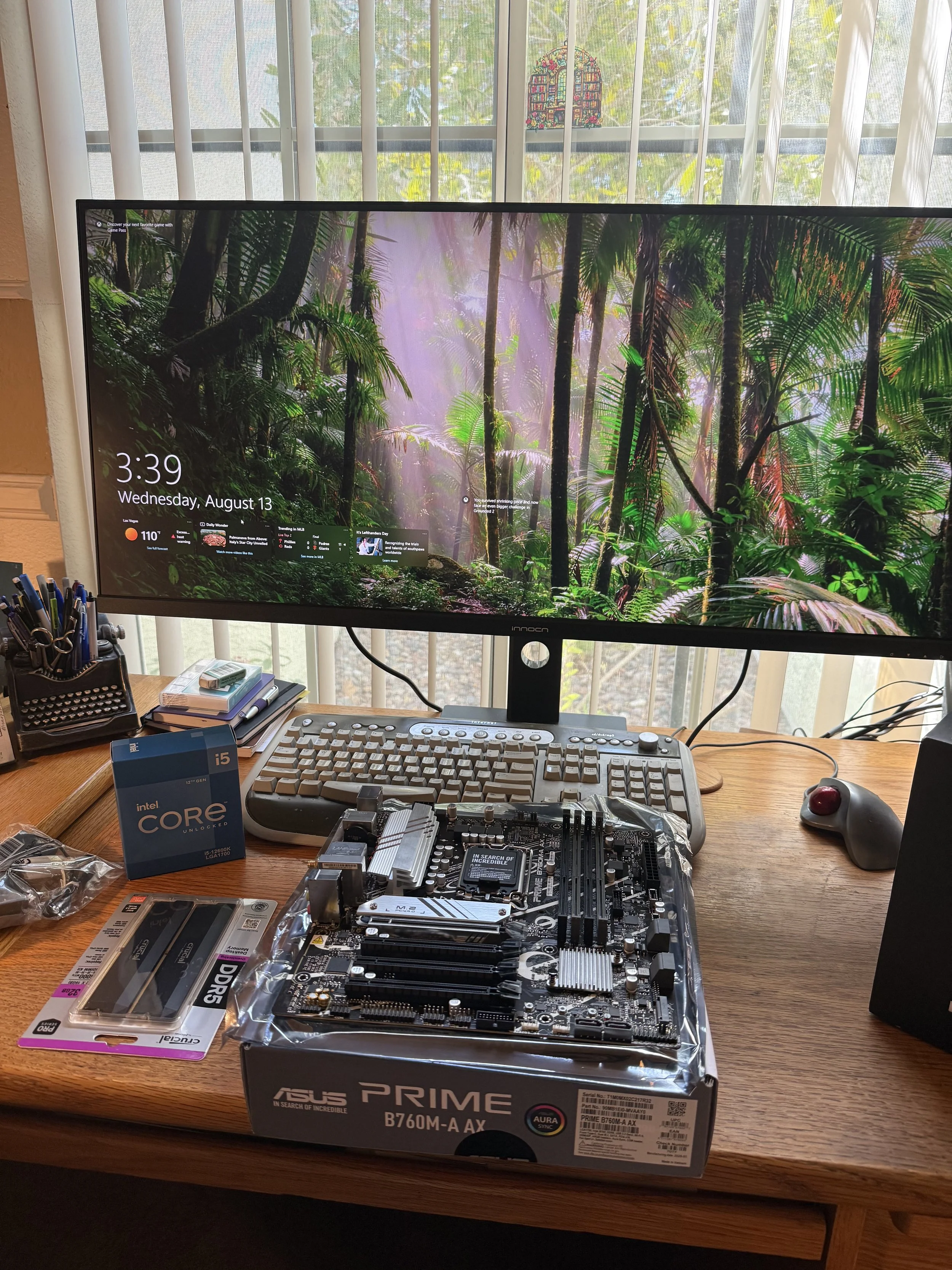 Motherboard, CPU, RAM, etc.