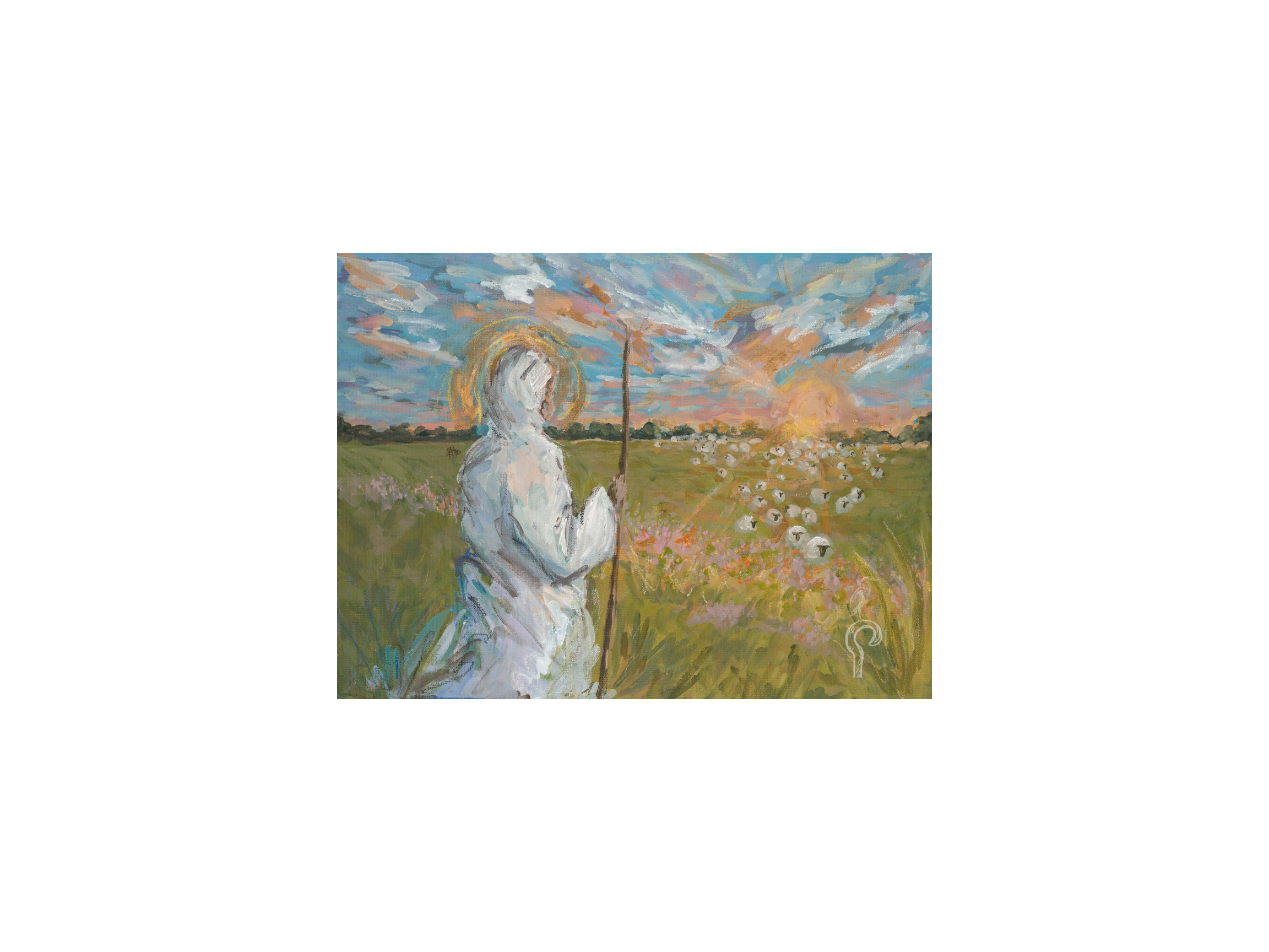 Touch of Heaven Print