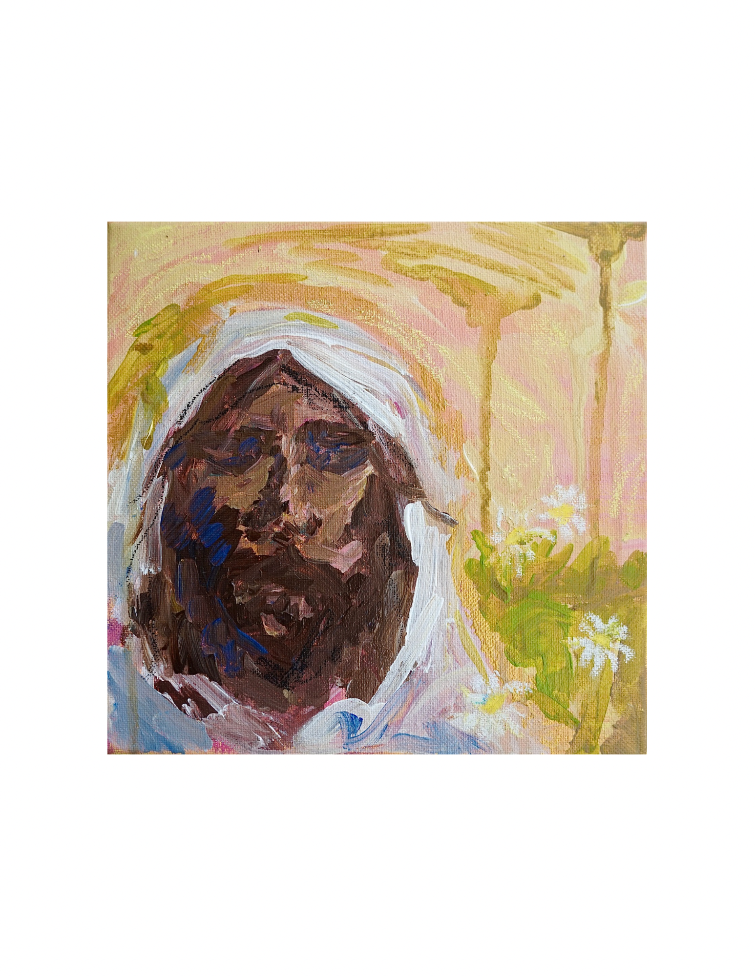 Jesus is a Girl Dad, 8x8”