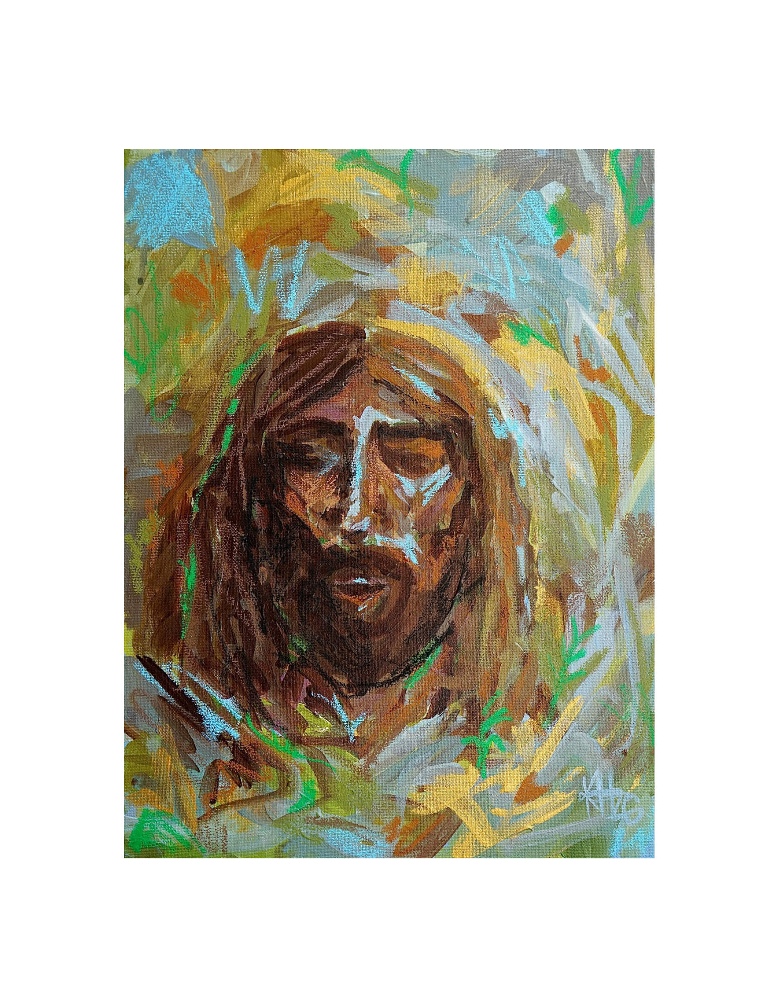 Firm Foundation, 12x16”