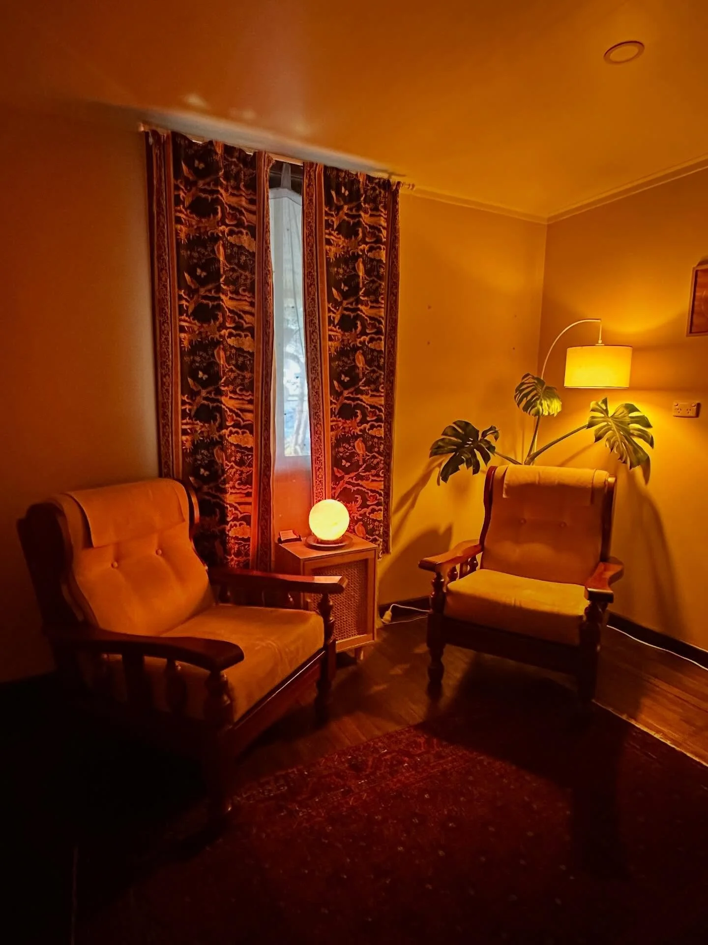 The space where you can do nothing but put the weight of the world down and breathe. Where the room calls your name, asking you to melt in to it while it holds whatever you&rsquo;ve been carrying and gently supports you back to yourself. This is The 