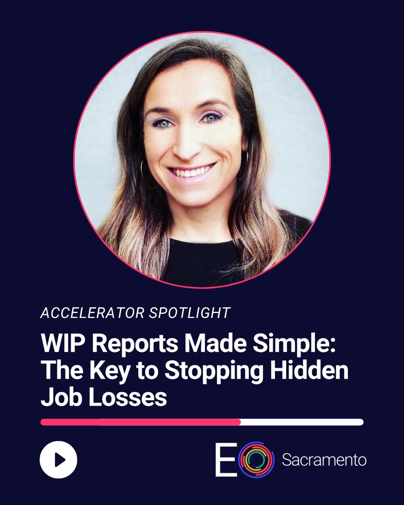 In need of a new podcast for your morning commute? Listen to our very own EO Accelerator Kathe Barrington on the Construction Genius podcast! 🎧

In the episode, Kathe breaks down how your Work-In-Progress (WIP) report reveals the health of your comp