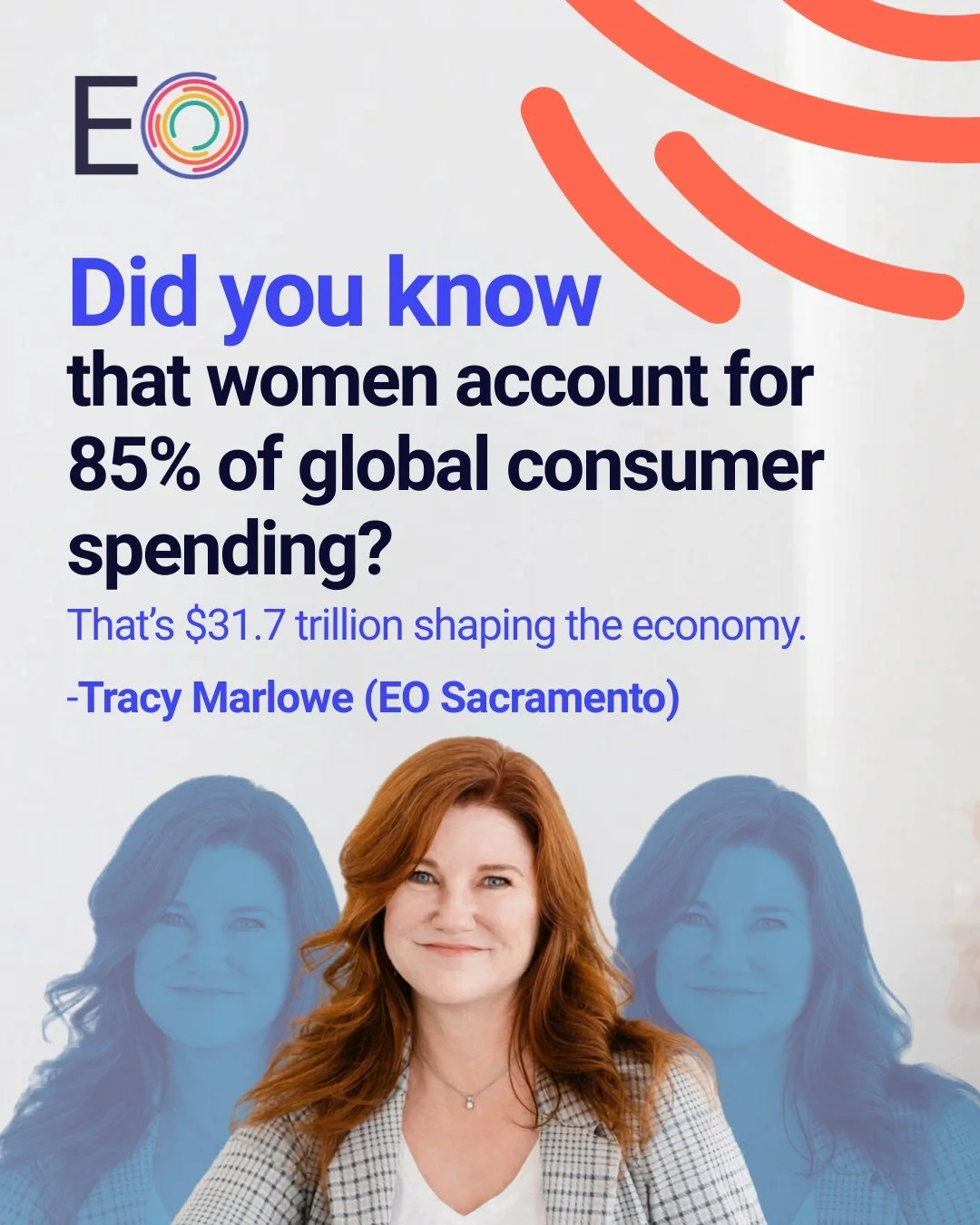 Our very own Tracy Marlowe, founder of Creative Noggin, was recently spotlighted by Entrepreneurs&rsquo; Organization for her perspectives on reaching women consumers. 💡

Women influence 85% of global consumer spending, controlling $31.7 trillion in