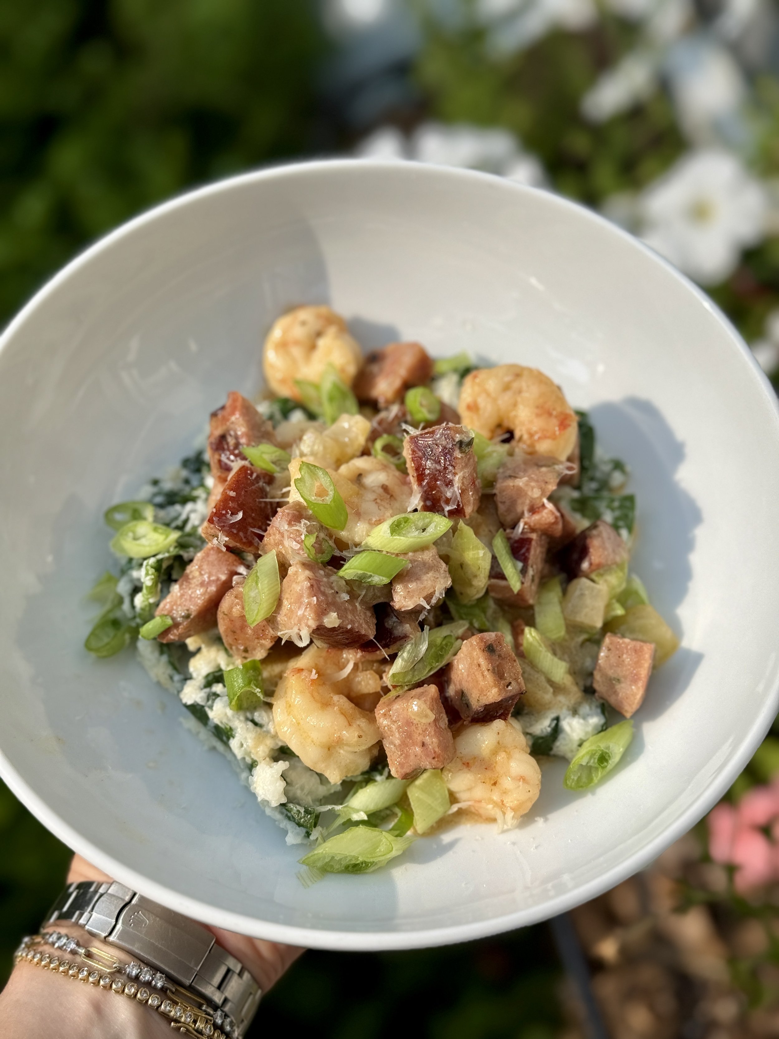 Shrimp and Boursin Cheese Grits