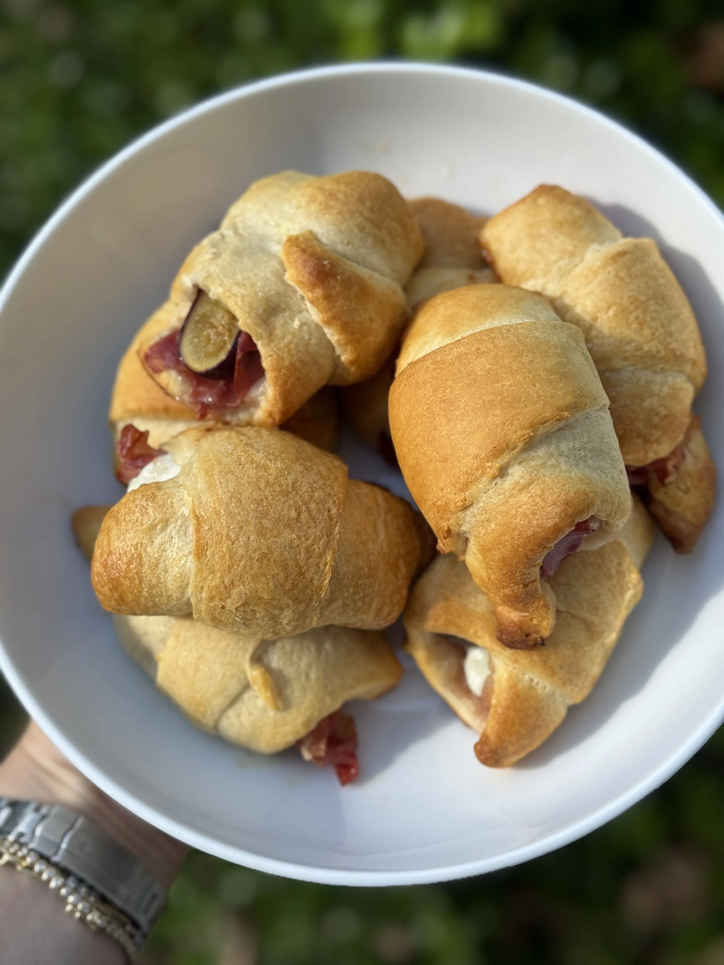 Fig & Prosciutto & Mozzarella Roll Ups