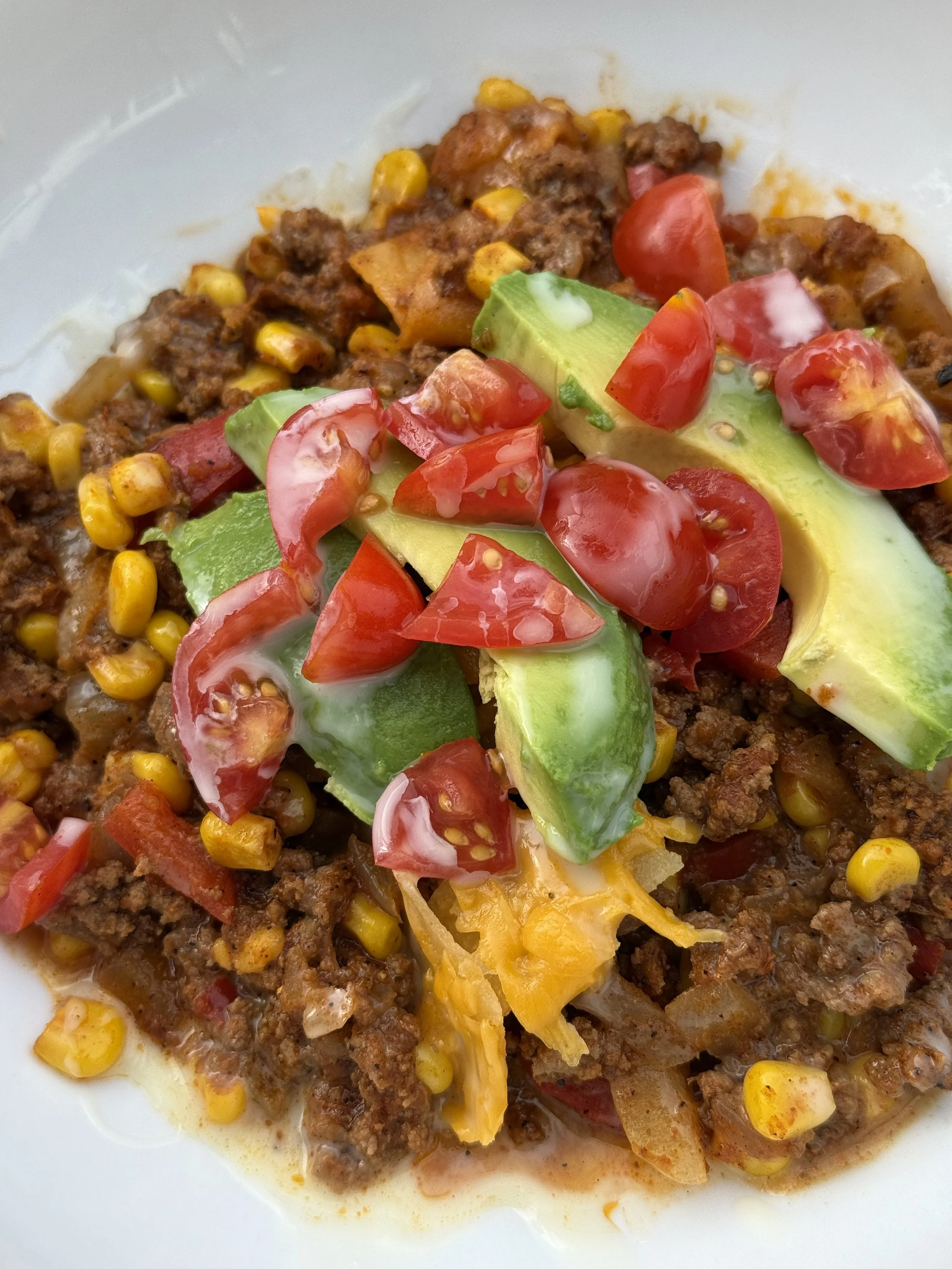 One Pan Skillet Enchiladas